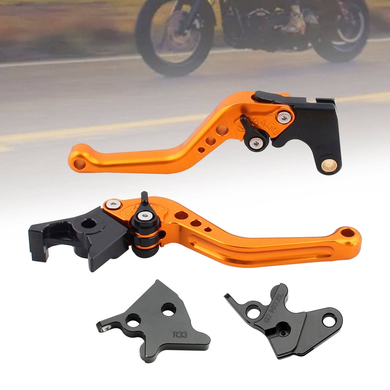 Ročica kratke zavore in sklopke za Yamaha YBR125 2005–2014