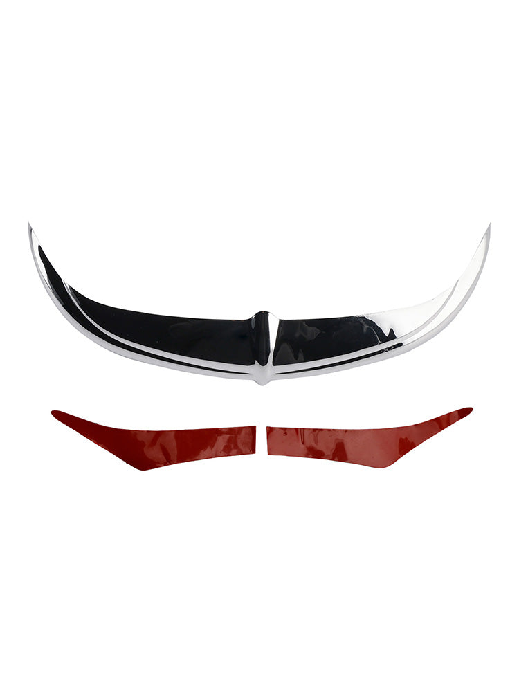 Garniture décorative de carénage Bat Brow Batwing pour trikes Electra Street Glide 96-13