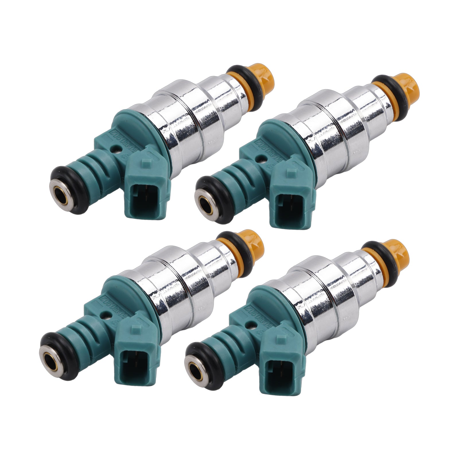 4 inyectores de combustible para Volkswagen Golf Convertible Jetta Fox 1.8L I4 0280150902