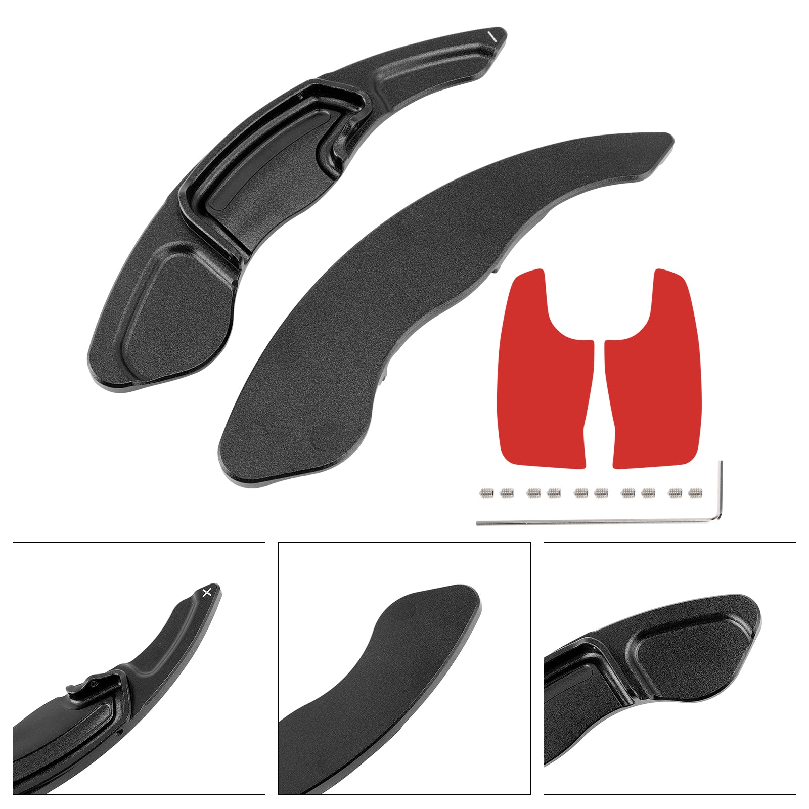 Extension de palettes de changement de vitesse au volant pour Acura MDX RDX TLX en aluminium