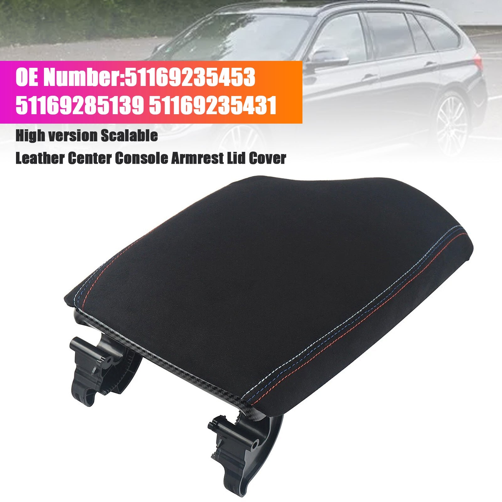 Naslovnica&Sredinski naslon za roke za BMW serije 3 F30 F31 (320i, 328d, 328i, 330i, 330e, 335i, 340i) 2013-2018 51169235453