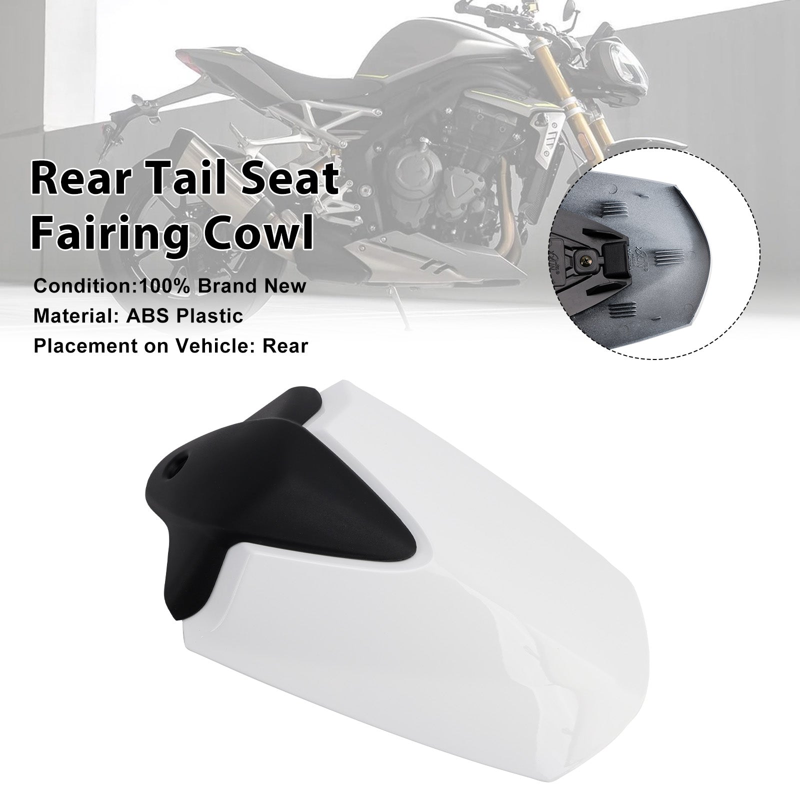 Carénage arrière de selle pour Speed Triple 1200 RS (2021-2024)
