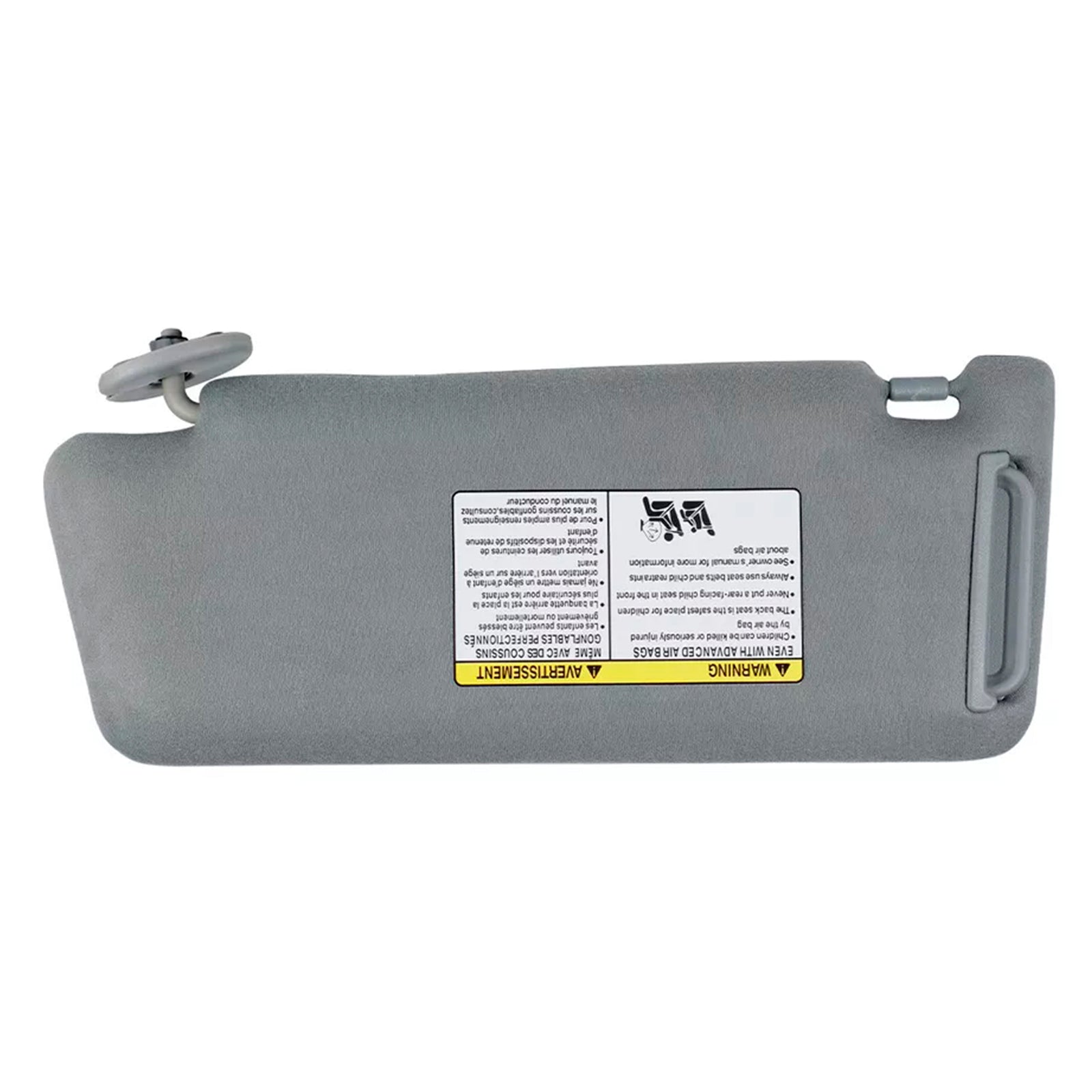 Gray prawy Słońce Visor dla Nissana Altima 2013-2018 74310-04181-B1