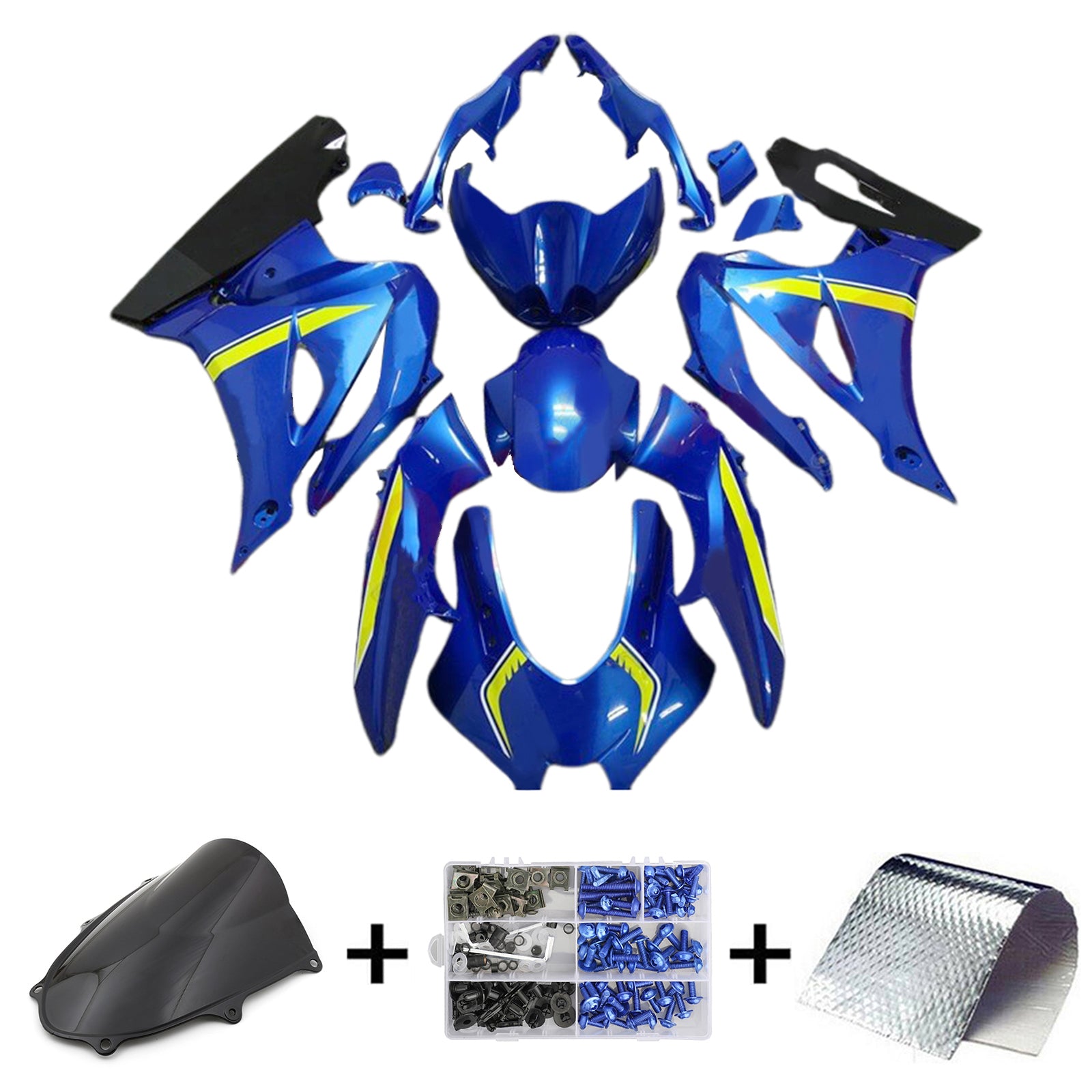 Kit de carénage en plastique ABS injecté pour Suzuki GSXR1000 2017-2026 K17