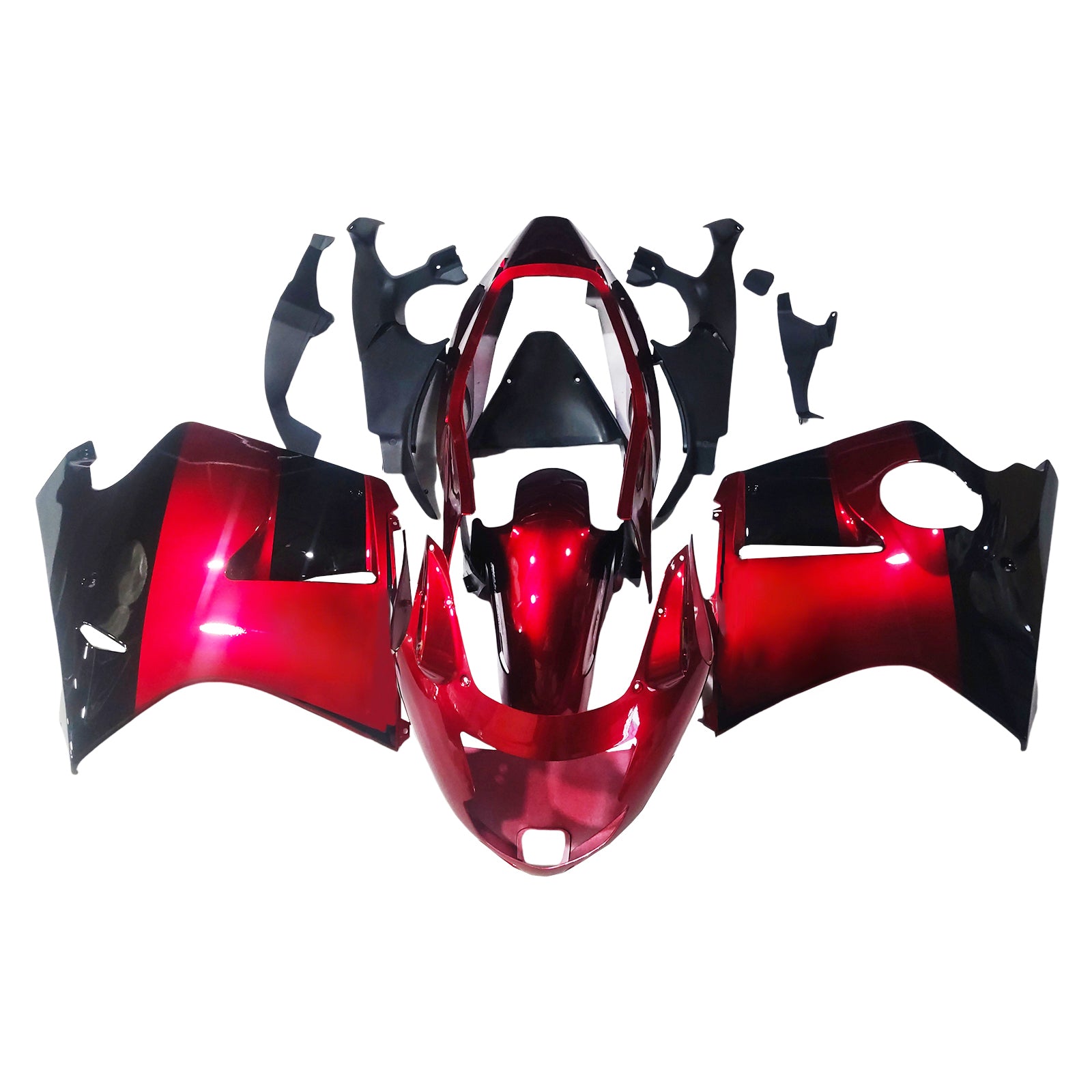 Kit de carrocería ABS carenado de inyección para Honda CBR1100XX SuperBlackBird 1996-2007