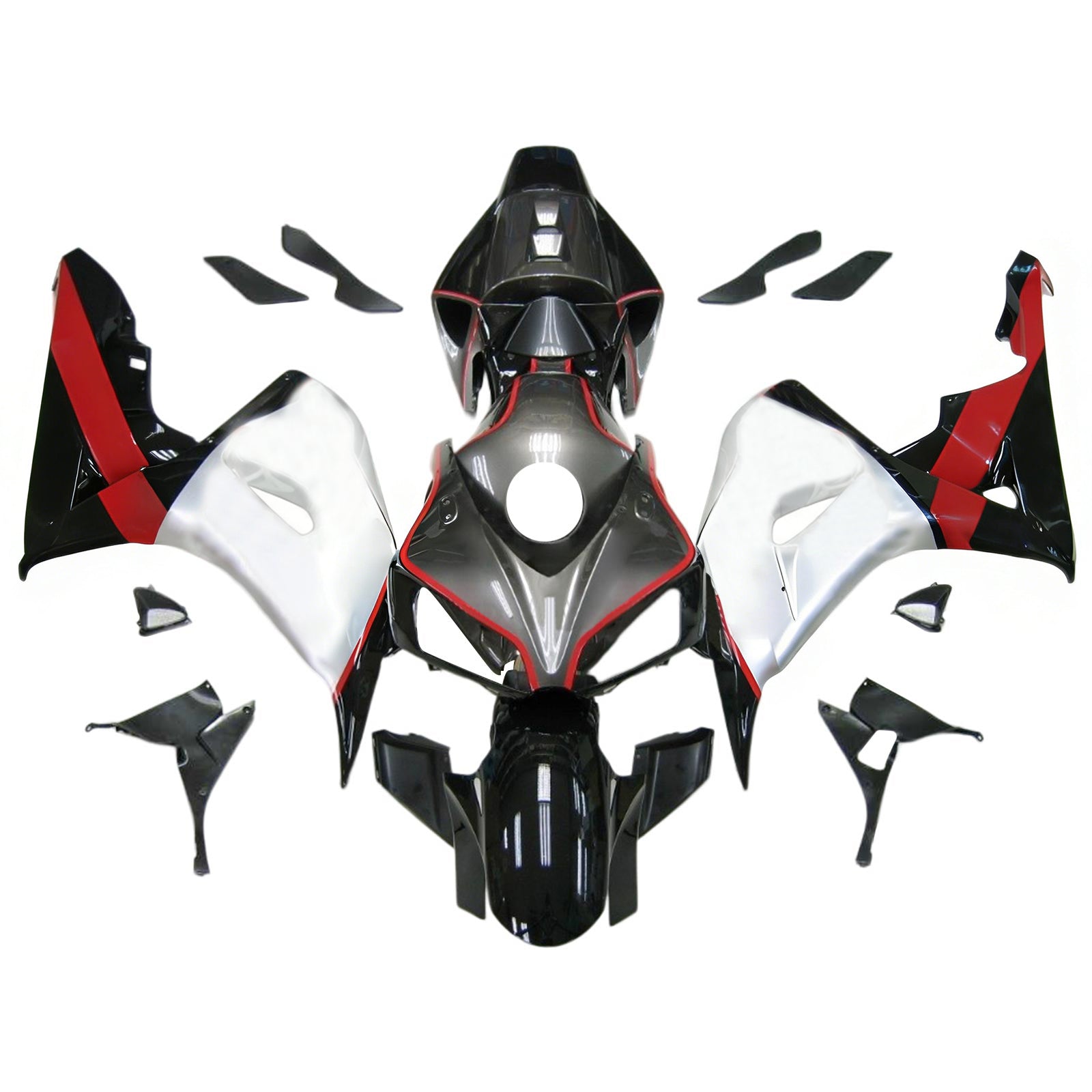 Kit de carénage injecté en plastique ABS pour Honda CBR1000RR 2006-2007