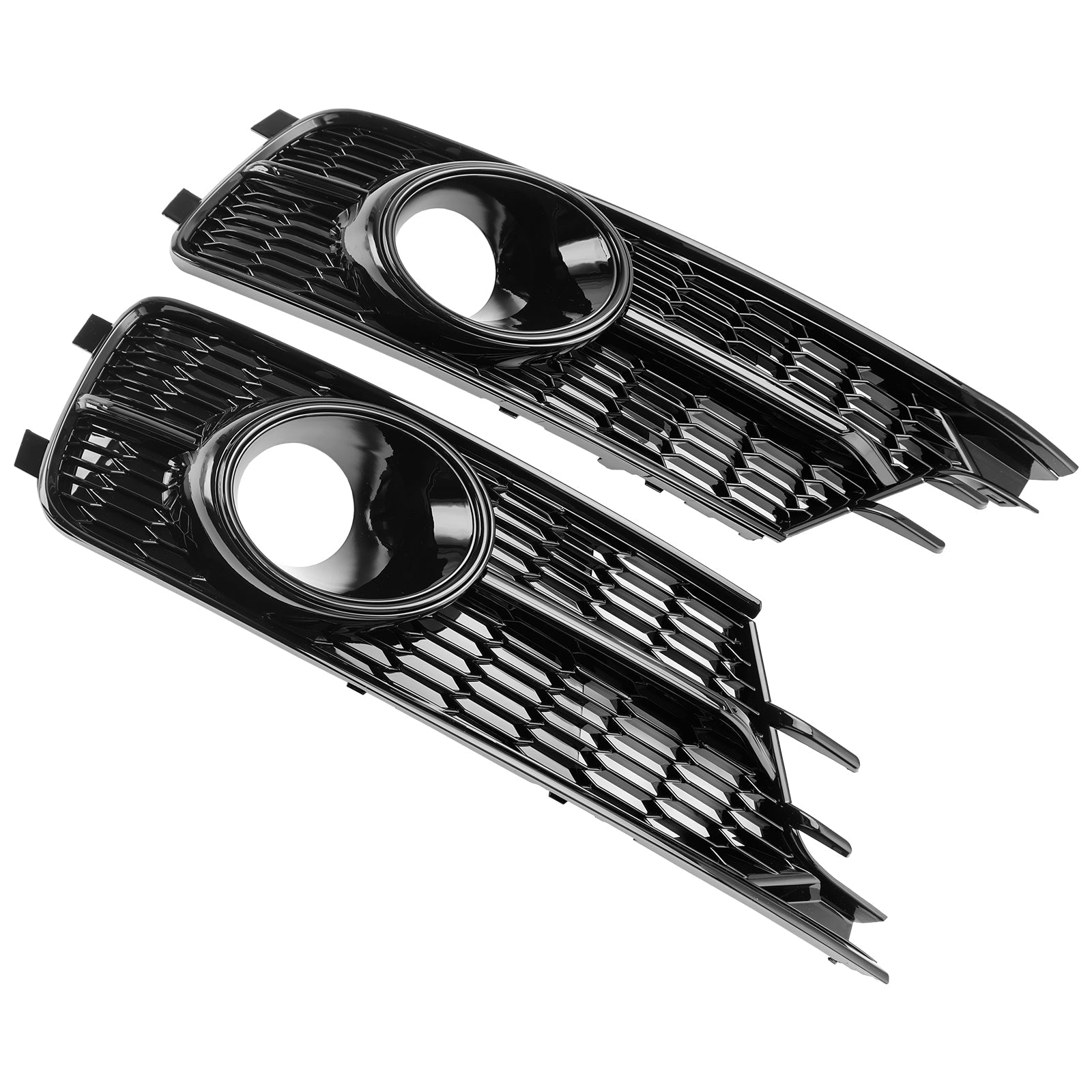 2016-2018 AUDI A6 C7 W/ACC Coppia di coperture della luce inferiore del paraurti anteriore Griglia 4G0807647A