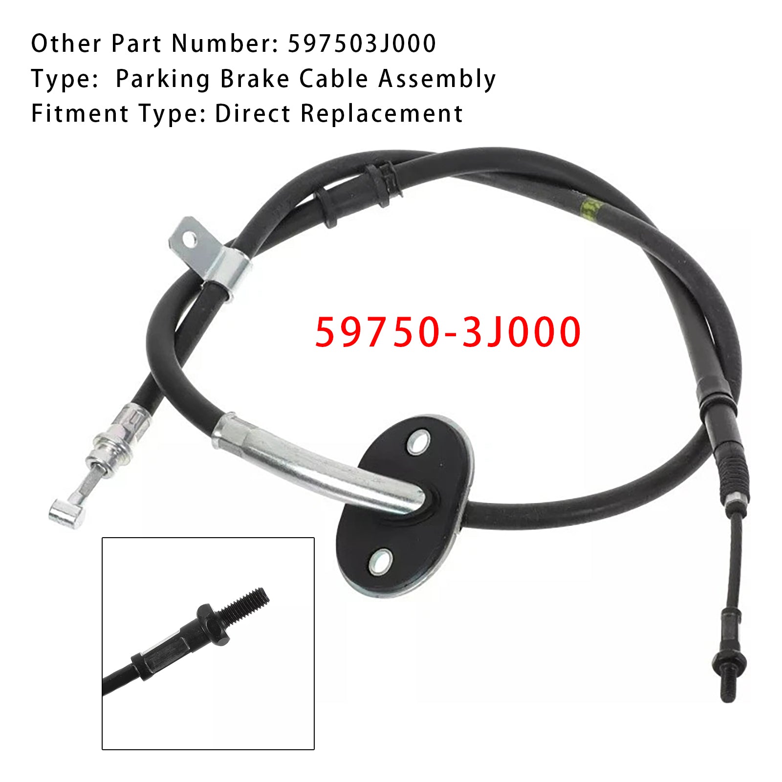 Parkirni zavorni kabel za Hyundai Veracruz 2007-2012 59750-3J000