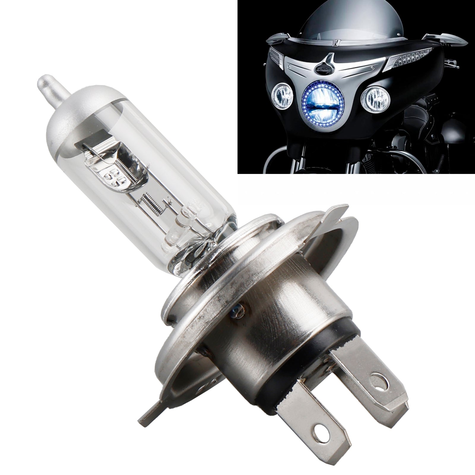 Silverstar H4 64193SVS P43T 12 V 60/55 W Bulbo motociclistico per Osram