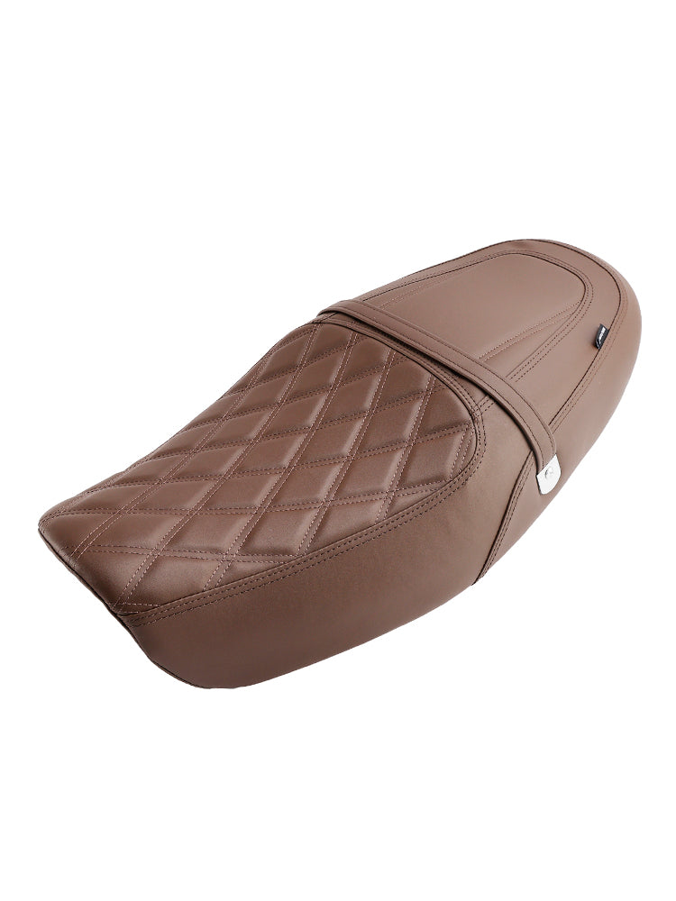 Selle pilote/passager complète coussinée Kawasaki Z900Rs 2018-2024, verte