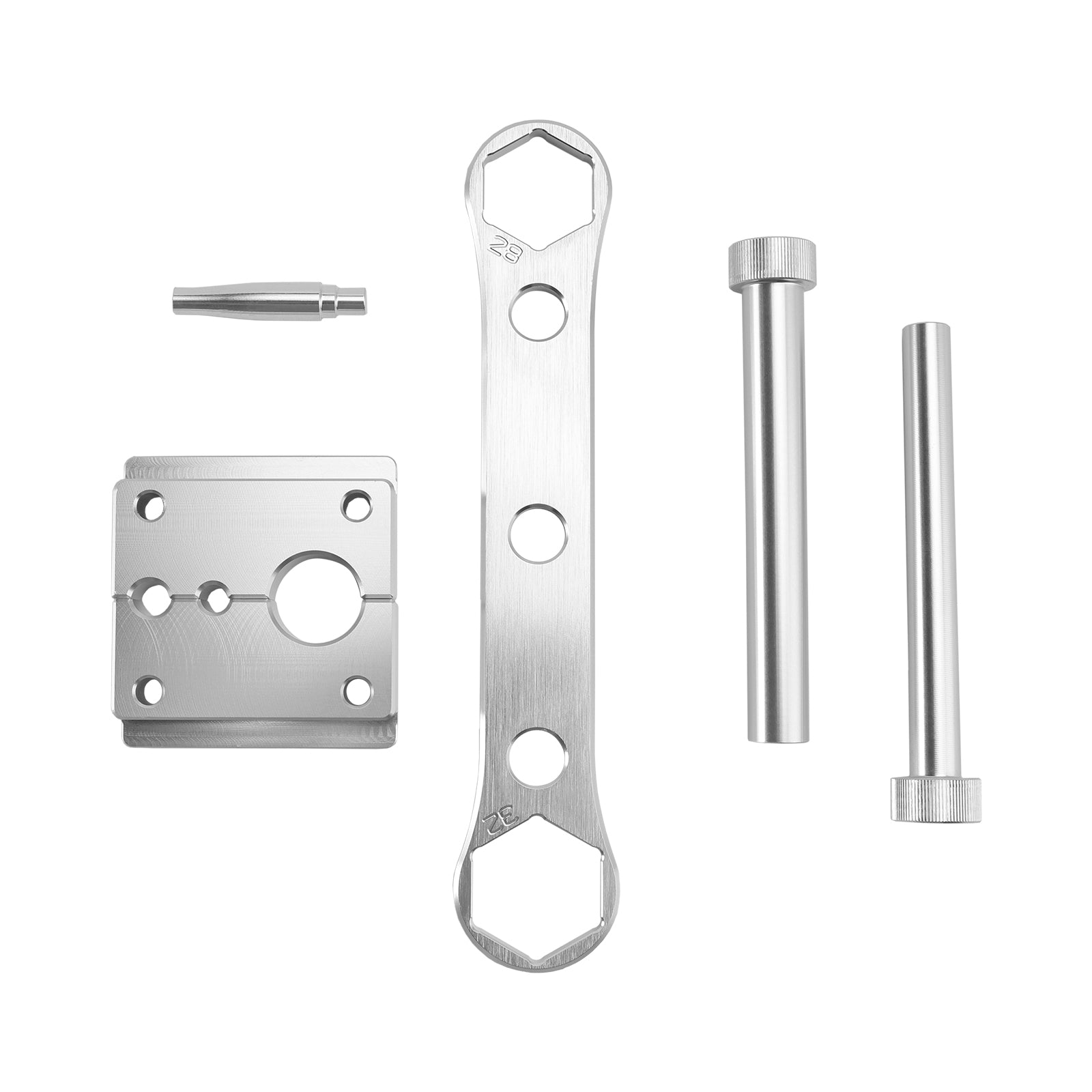 & 40 - Pour la reconstruction/l'étanchéité GRIP2 38 Kit d'outils d'entretien pour fourche FOX GRIP - compatible avec 36