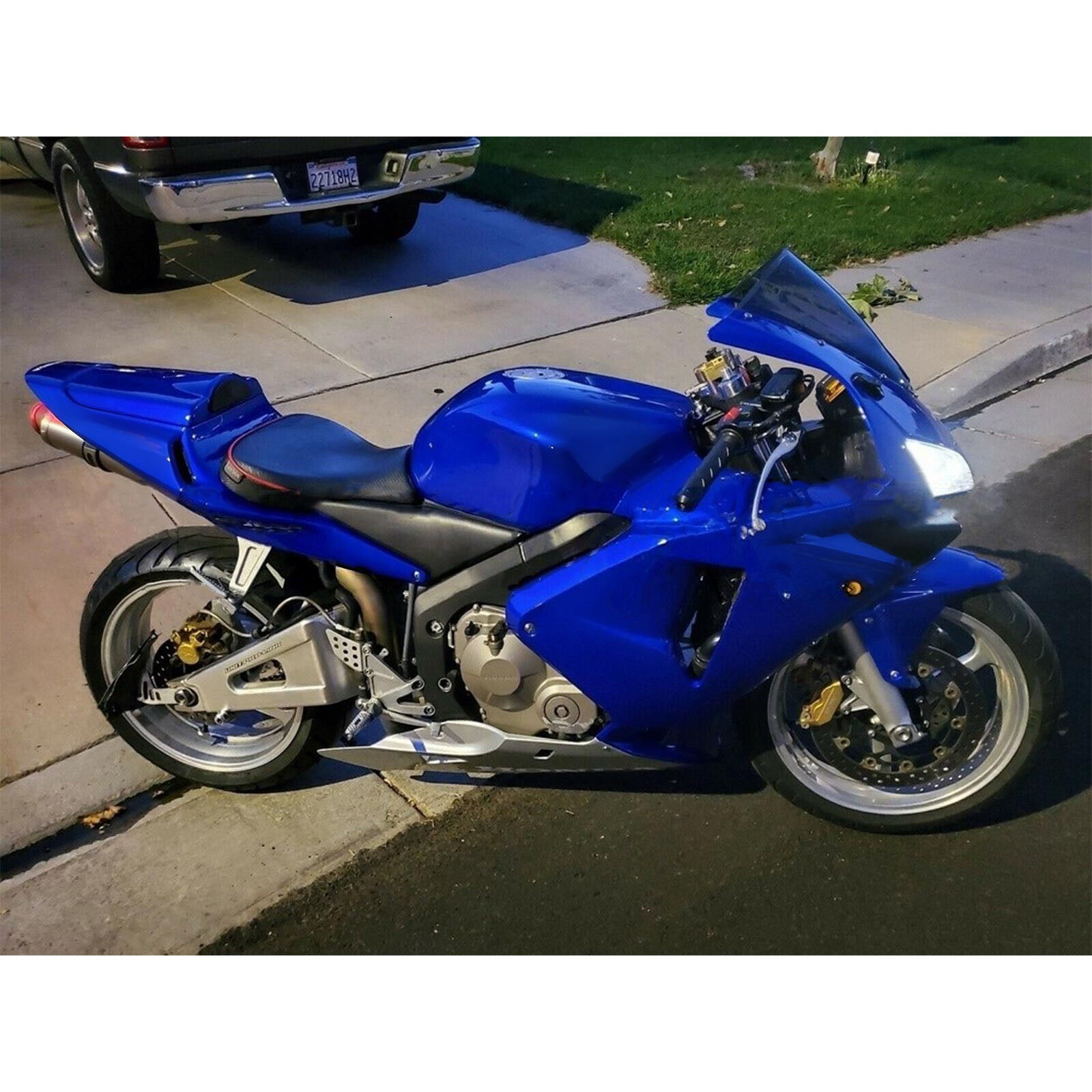 Kit de carénage par injection, carrosserie en plastique ABS pour Honda CBR600RR 2003-2004 F5