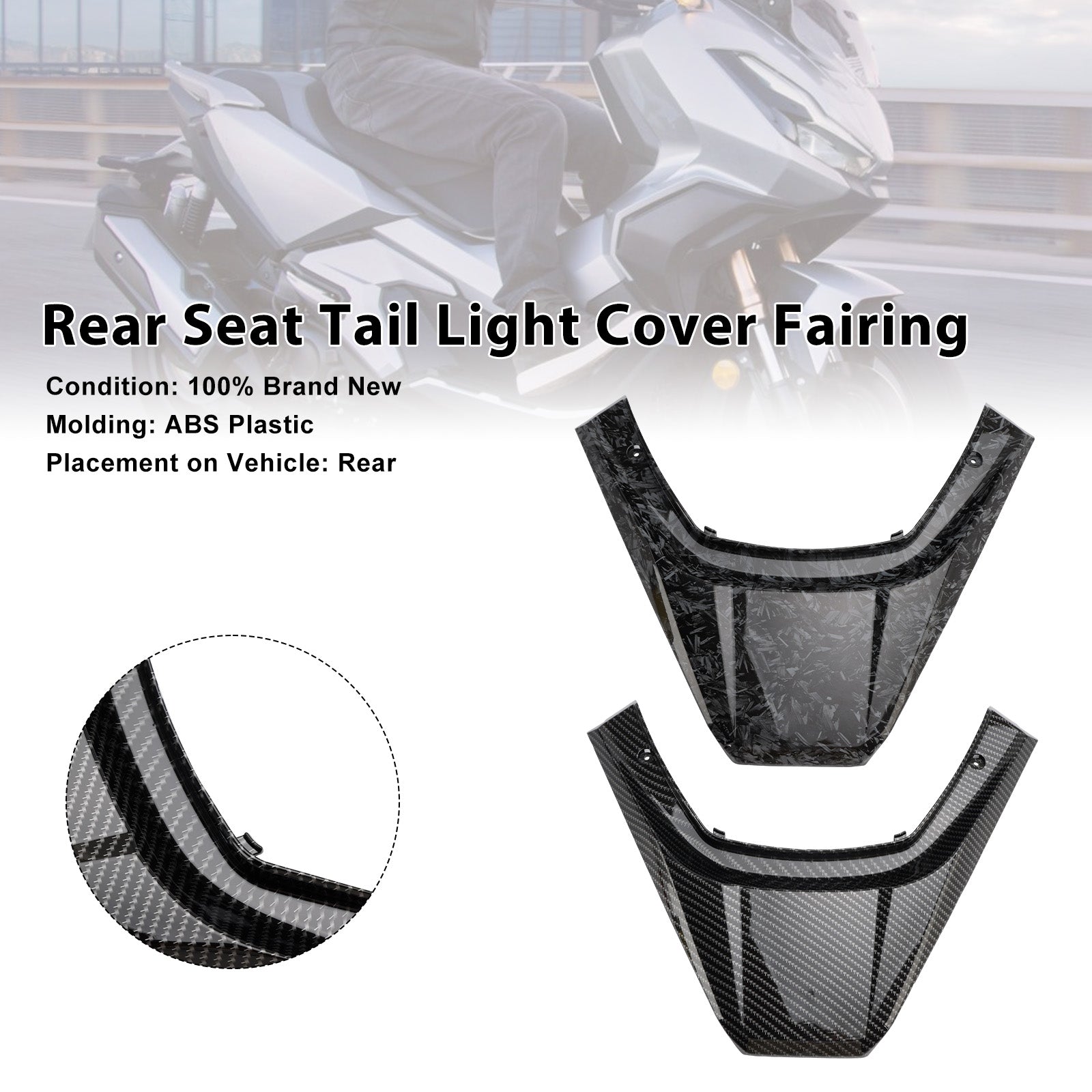 Fanale posteriore e carenatura posteriore per Honda ADV 350 (2022-2025)