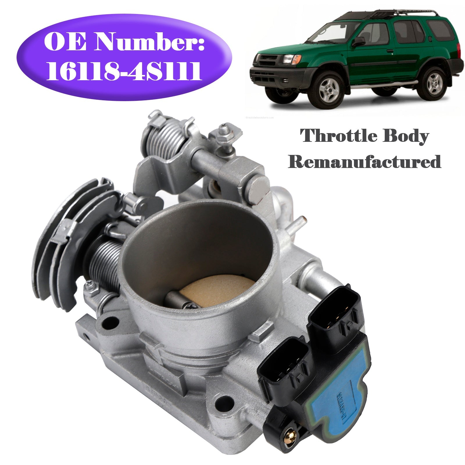 Kaasulunko 16118-4S111 Nissan Frontier Xterra 3.3L 2000-2004