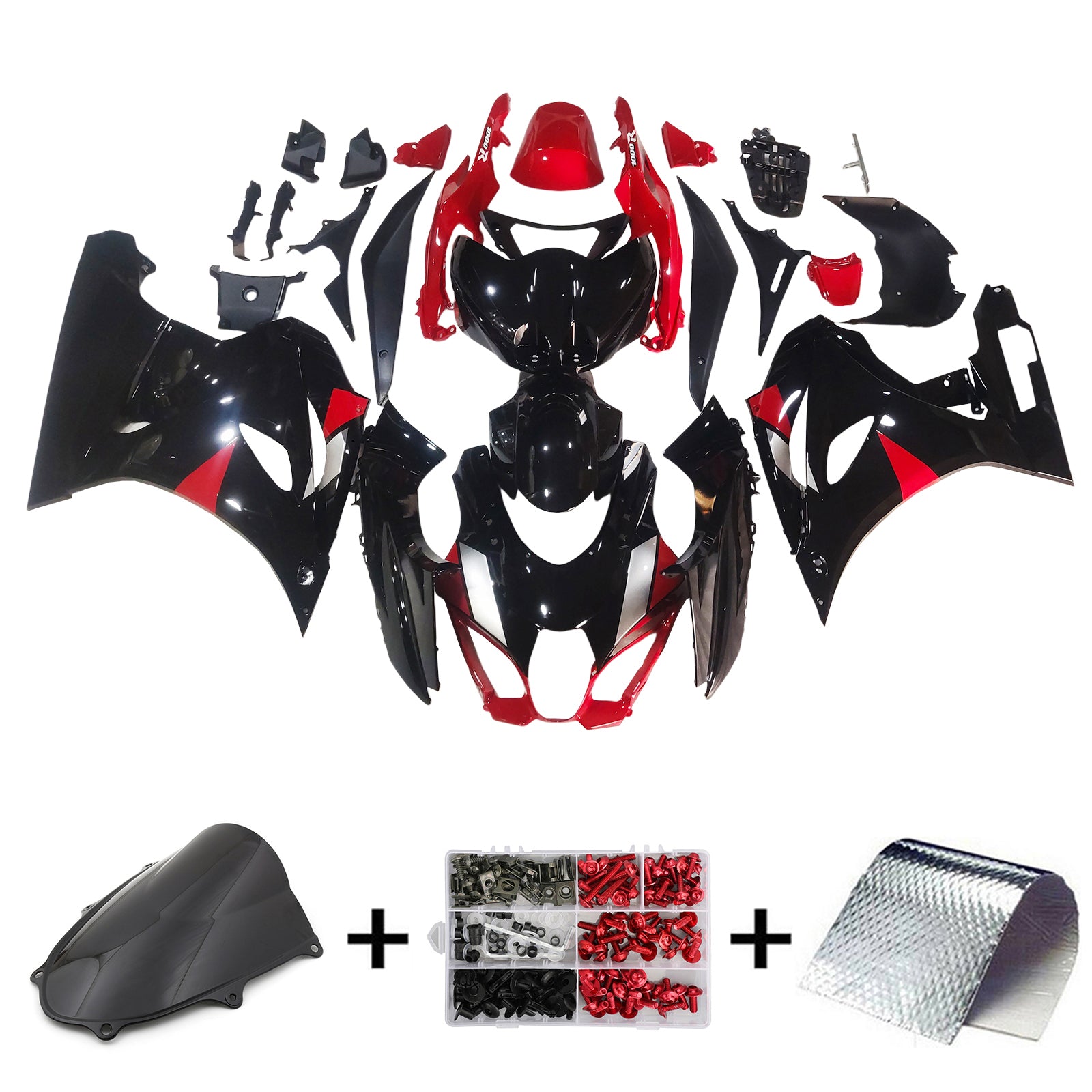 Kit de carénage en plastique ABS pour Suzuki GSXR1000 2017-2025 K17