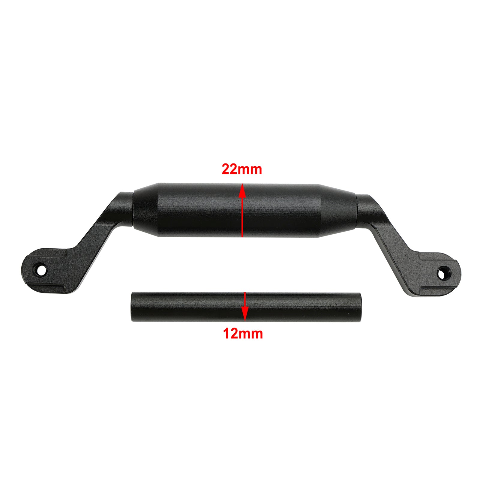 Support de navigation Triumph Tiger 1200 2022-2023 Extension de support GPS pour téléphone noir