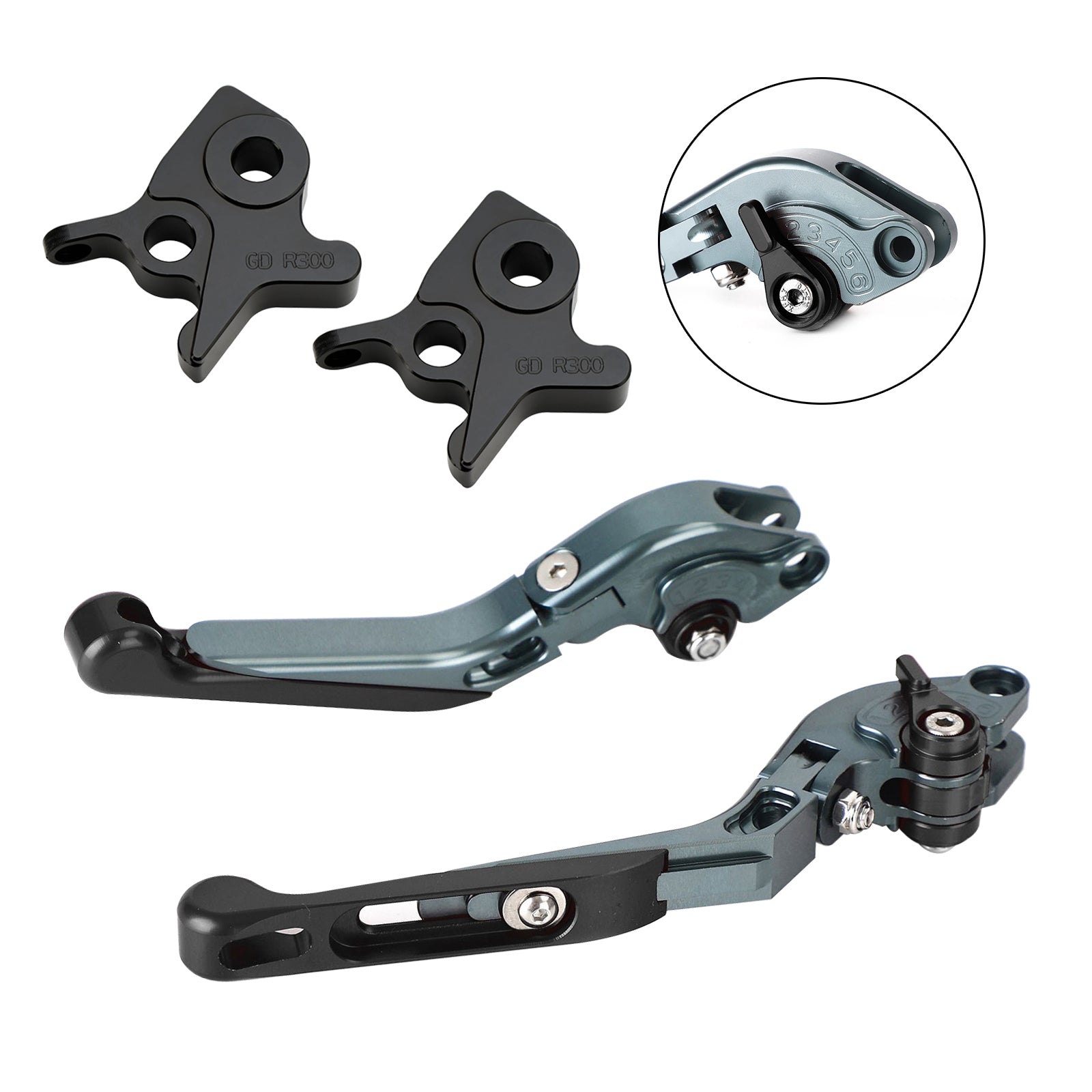 Palanca de freno de embrague ajustable Kymco AK550 2017-2022