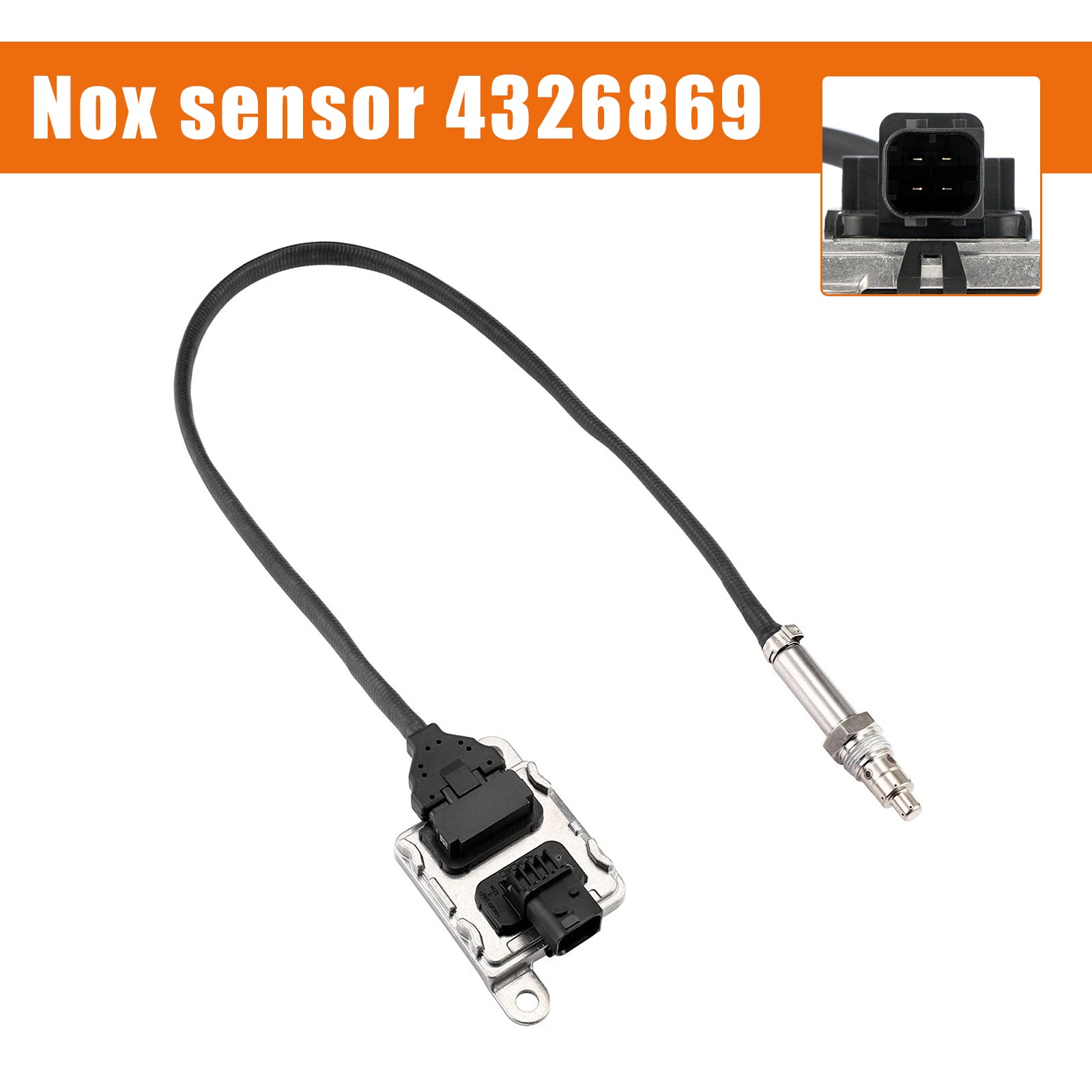 Sensor'oxide d'stikstof (NOx) Cummins 4326869 4326869RX