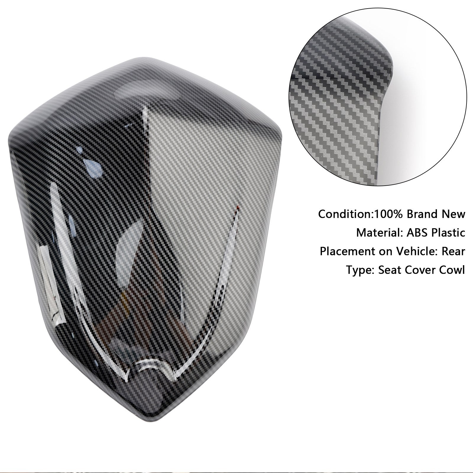 Capot de carénage de siège arrière pour Kawasaki Z1000 2007-2009