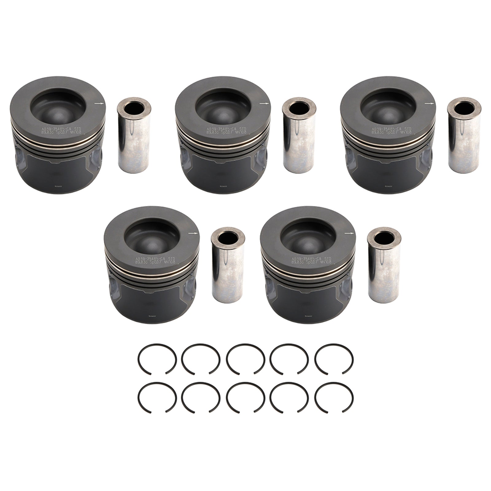 Kit di ricostruzione del motore turbo diesel Mazda BT50 P5AT 3.2L 5 cilindri con kit di distribuzione