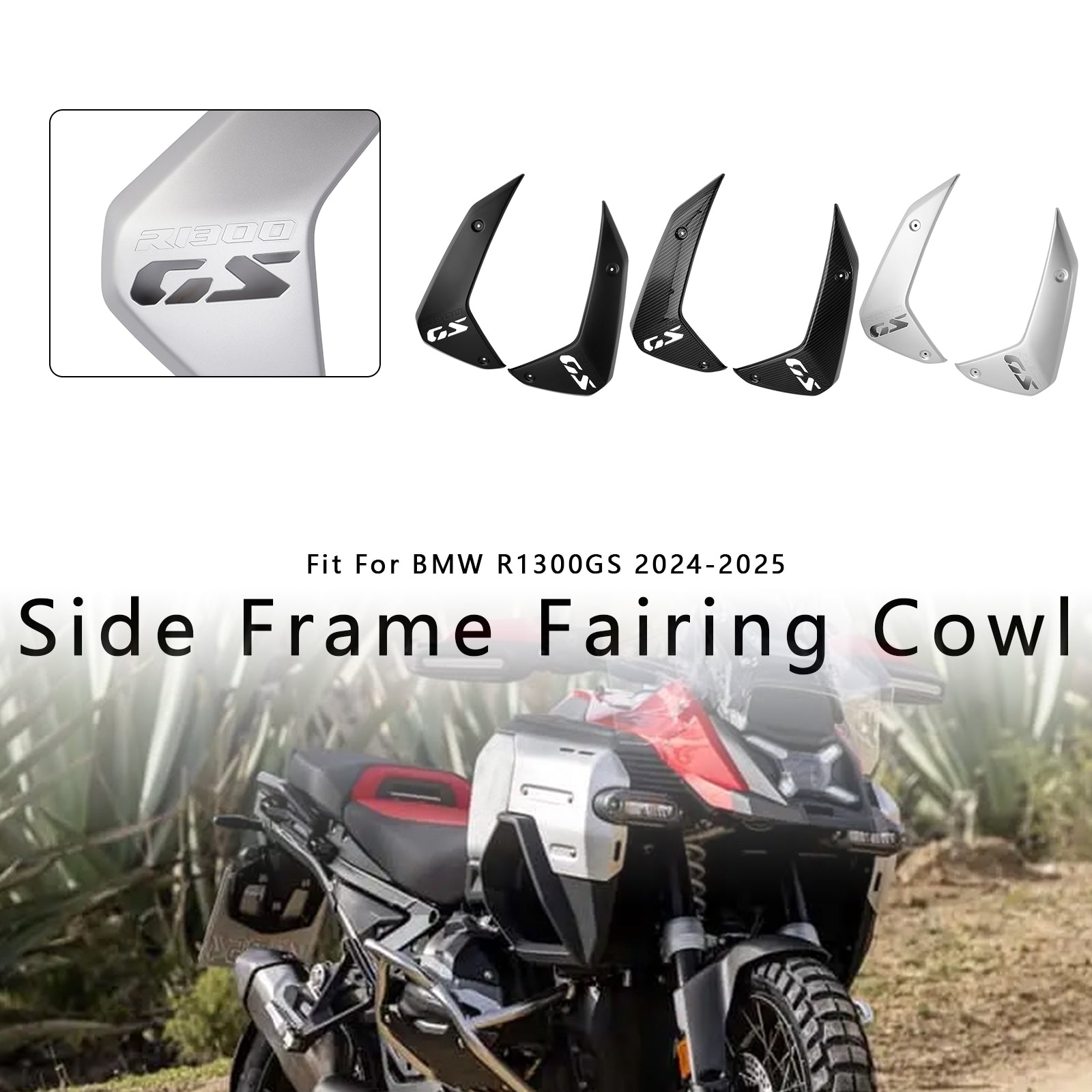 Ochrona owiewki bocznej i chłodnicy dla BMW R1300GS 2024-2025
