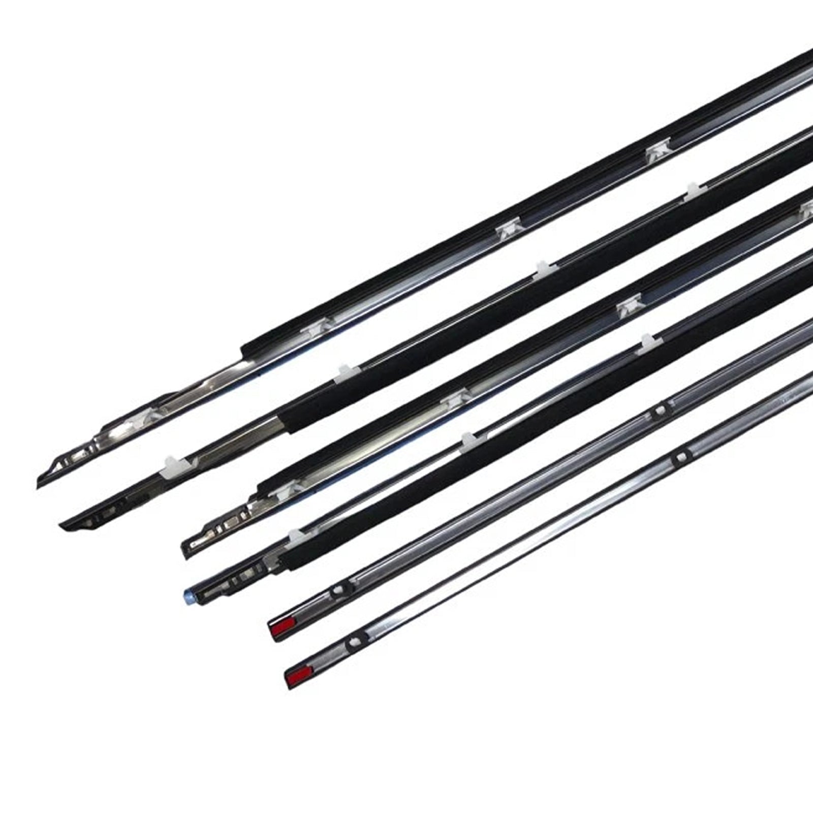 Deurlijstbekleding (6 stuks) voor Lexus LX450 FZJ80 (1996-1998) - Onderdeelnummers 75710-60011 en 75720-60011