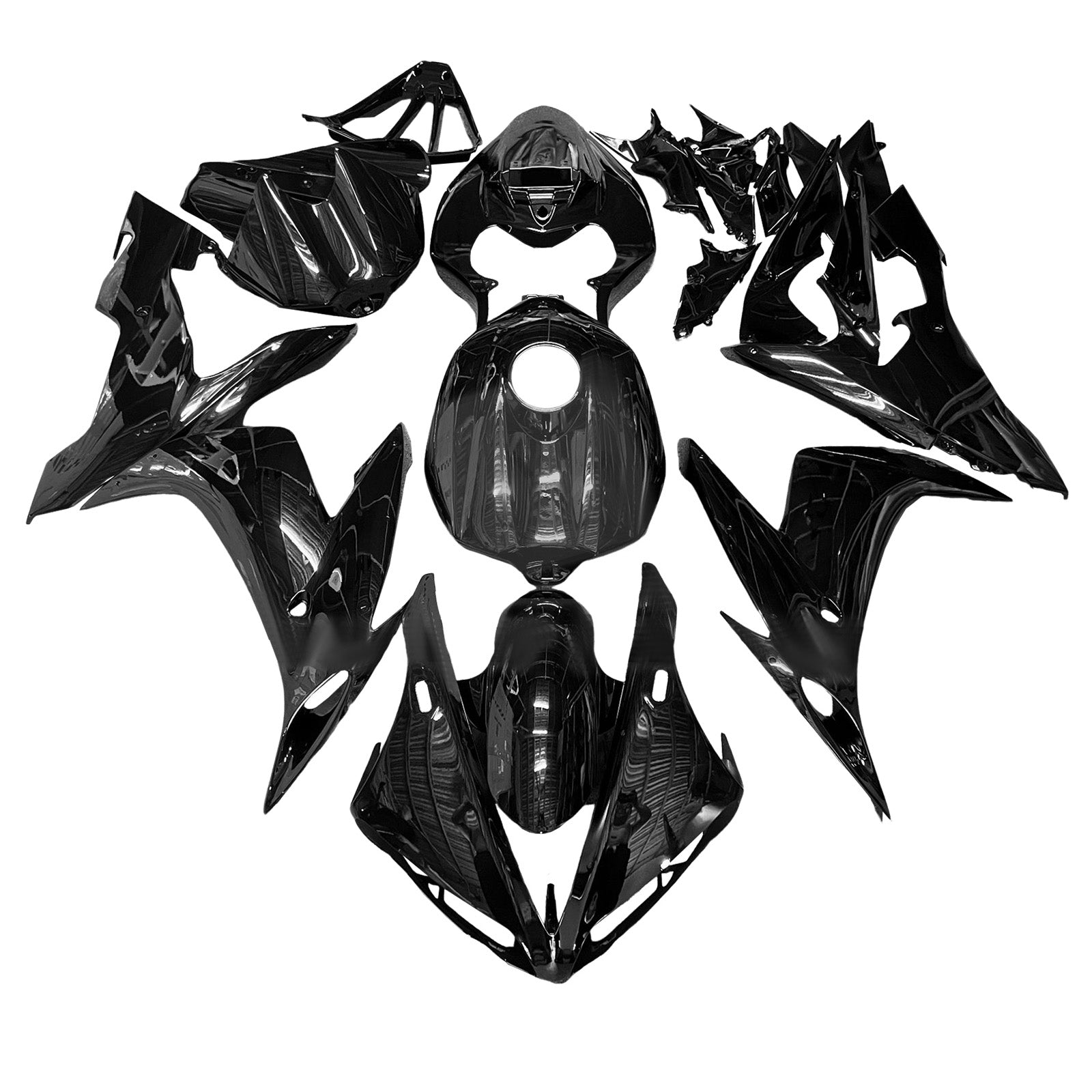 Kit carenatura iniettata in plastica ABS per Yamaha YZFR1 YZF-R1 2004-2006