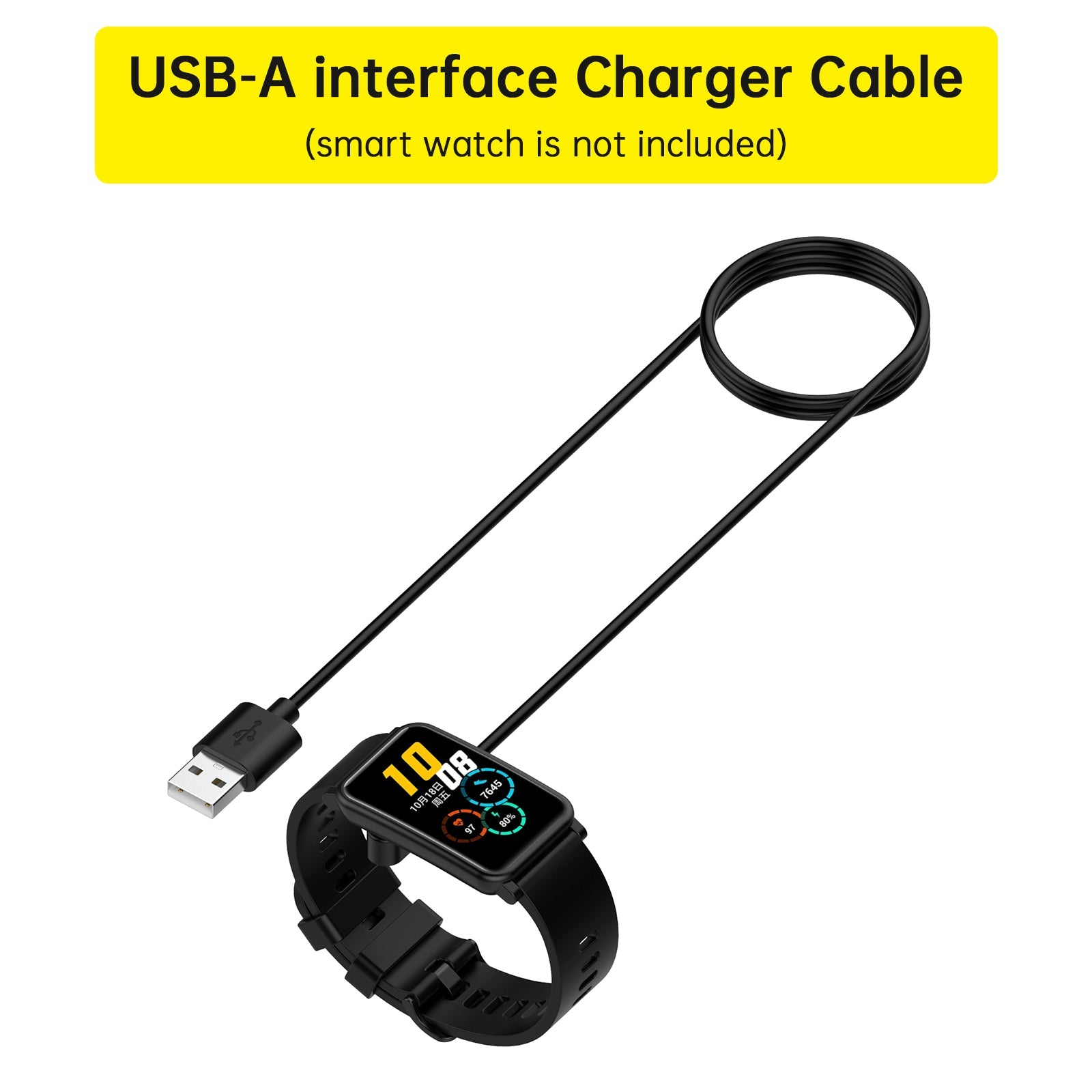 USB-A LOAD CAILL MENTABLE MENTABER ZA HUAWEI FIT3/2/SE/MINI BAND 10/9/8