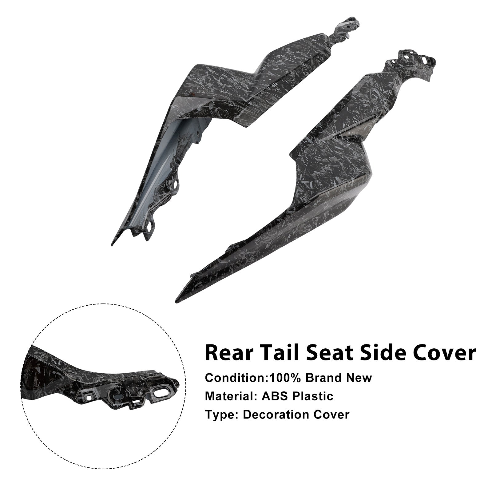 Carénage latéral de selle arrière pour Yamaha YZF-R3 R25 MT-03 (2025-2026)