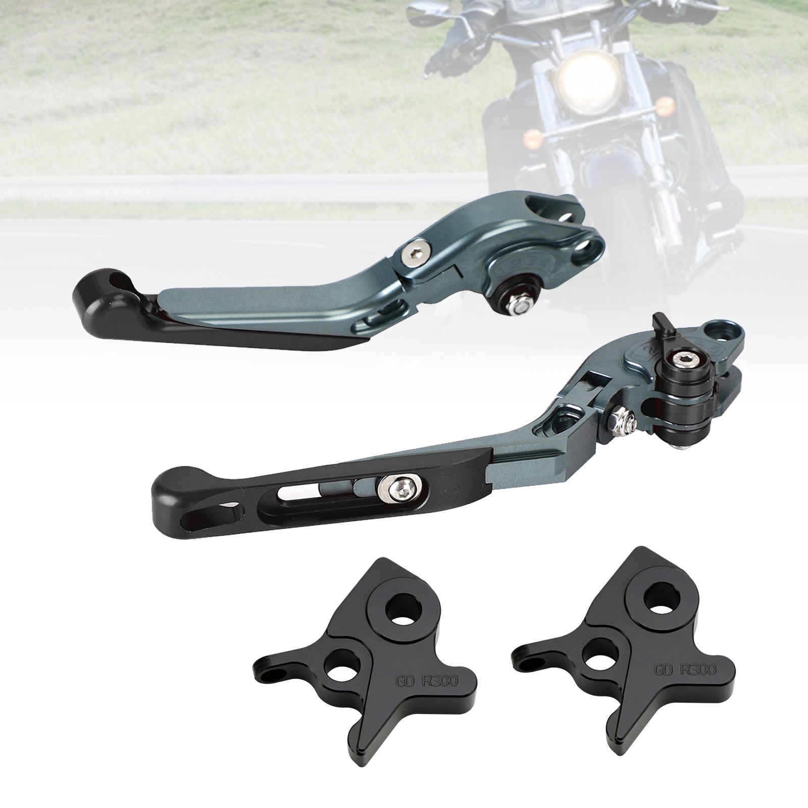 Palanca de freno de embrague ajustable Kymco AK550 2017-2022