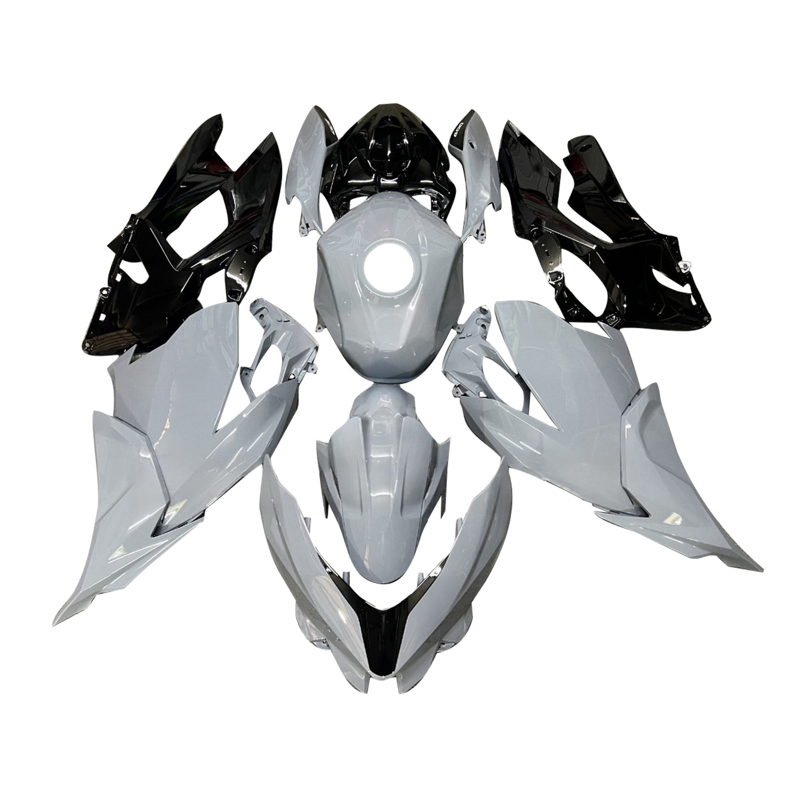 Kit di carenatura a iniezione, carrozzeria in plastica ABS per Kawasaki EX400 Ninja400 2018-2024
