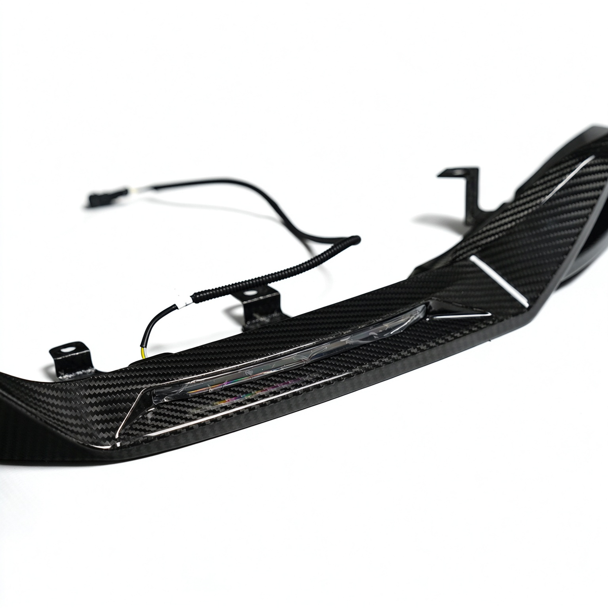 Dry Carbon Fiber Front Bumper Diffuser Lip Pour Mercedes Benz G-Class W465 2025+