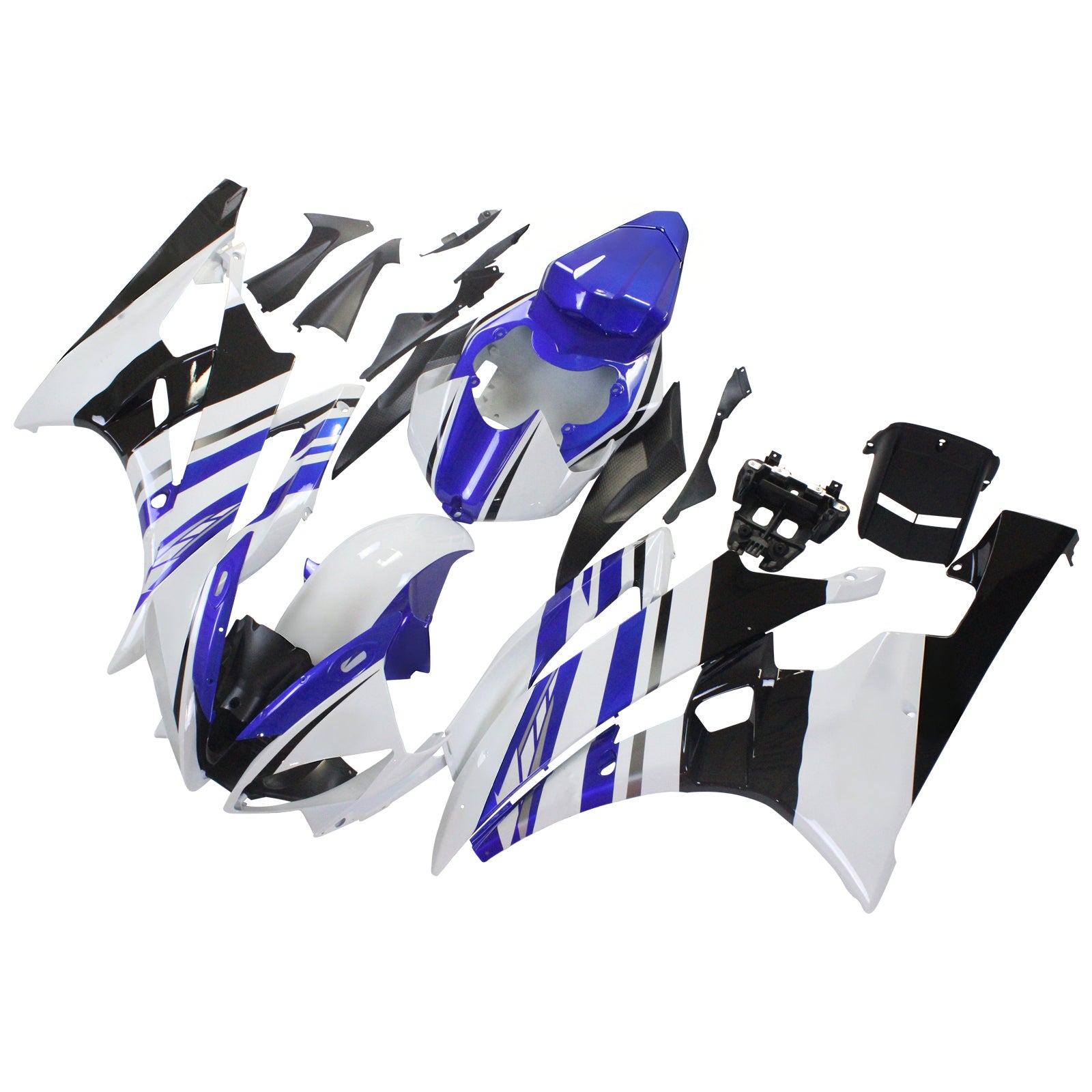 Kit de carénage à injection en plastique ABS pour Yamaha YZF 600 R6 2006-2007