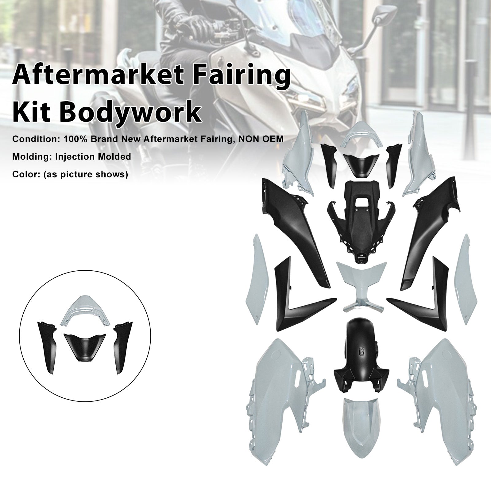 Kit de carénage d'injection pour Yamaha TMAX560 (2025-2026)