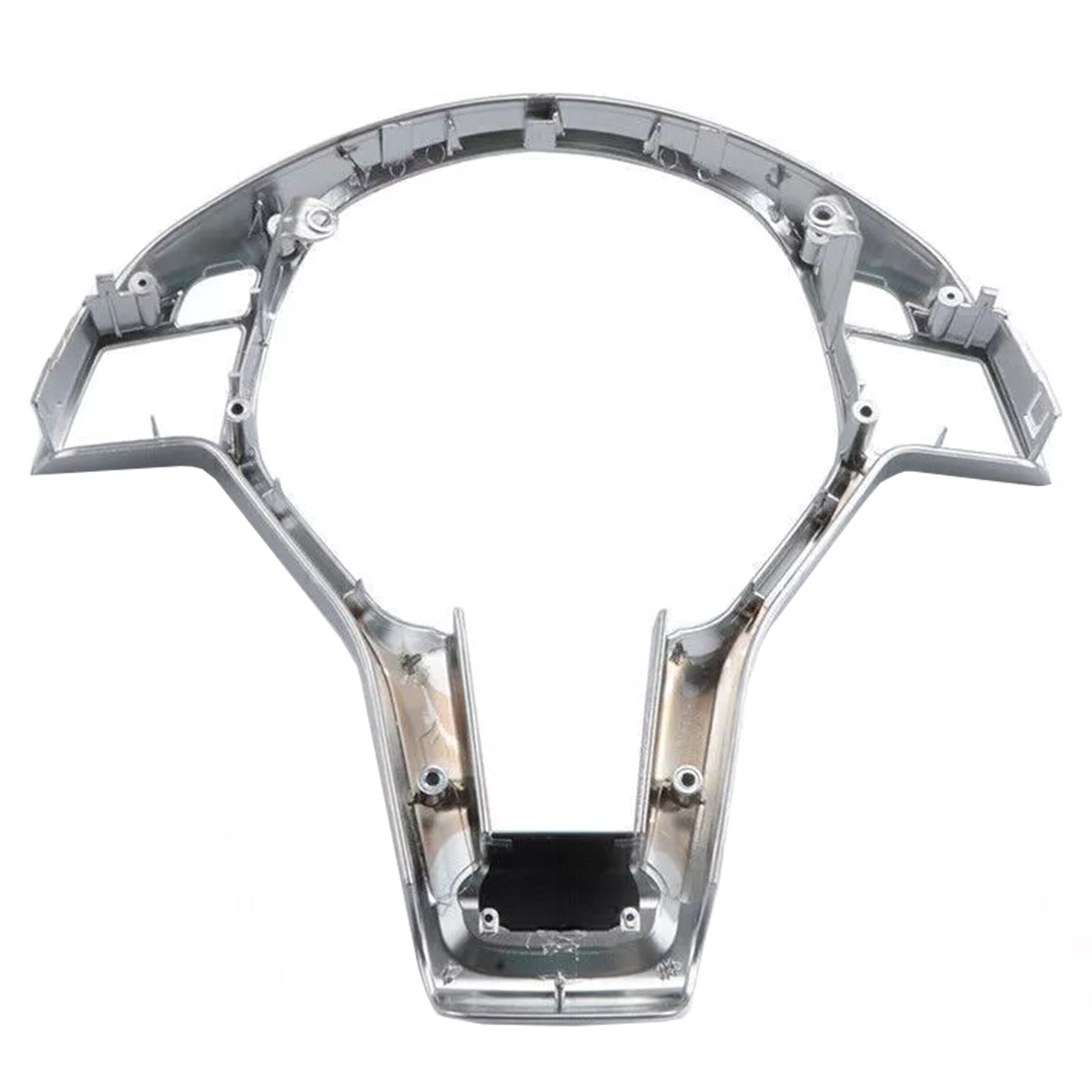 Stuurwielbekleding in zilverchroom voor Mercedes-Benz W204 W207 W212 Klasse C