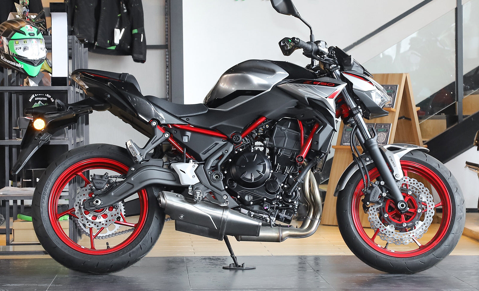 Kit de carénage injecté en plastique ABS pour Kawasaki Z650 2020-2025