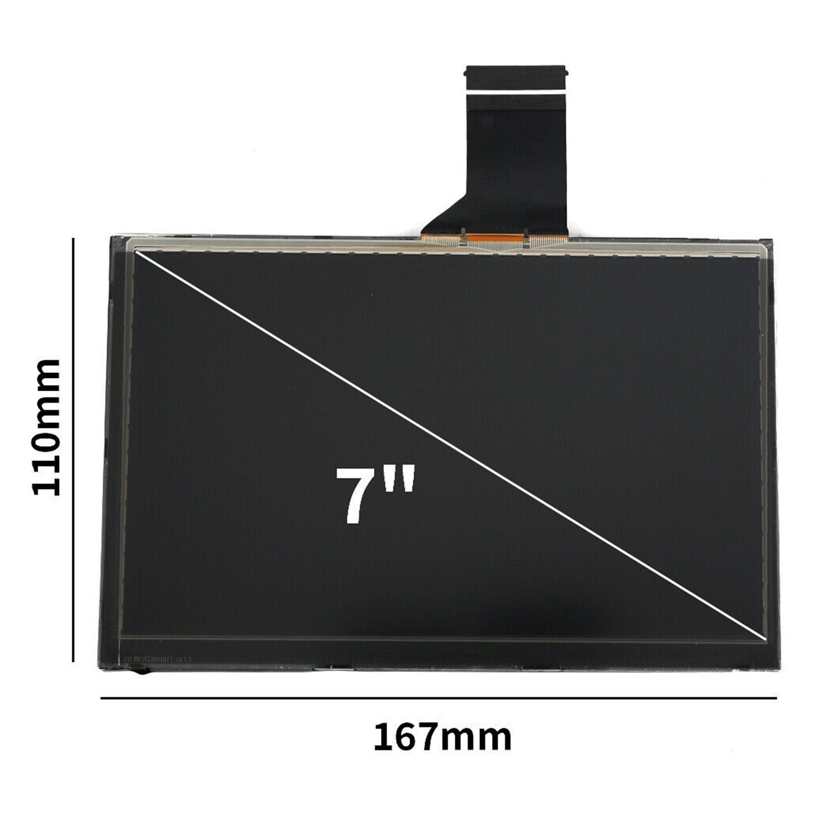 Jeep Compass 2017-2020 7" Navigazione radio con schermo LCD touch ACT3S5370FPC-A1-E