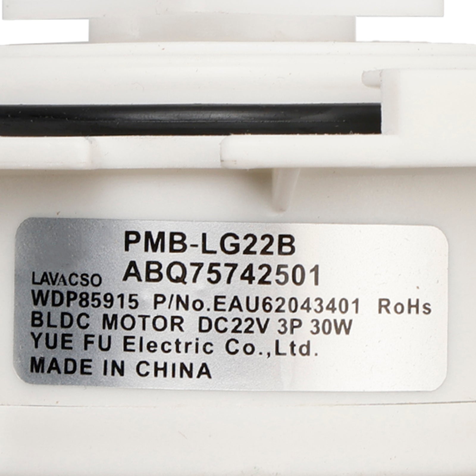 Pompe de vidange pour lave-vaisselle/sèche-linge LG Ken-more EAU62043403 EAU60710801