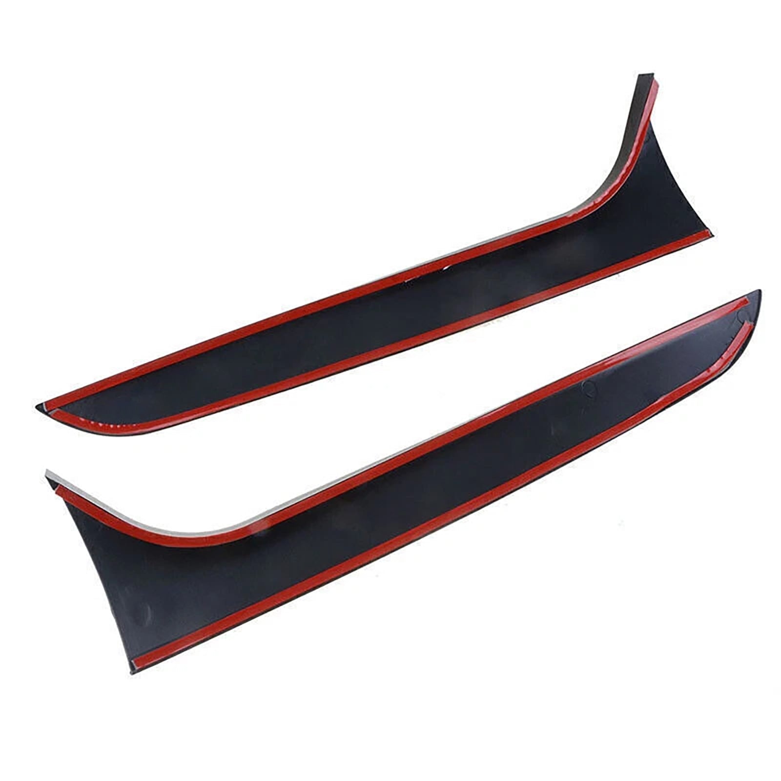 Paire de becquets latéraux de lunette arrière noir brillant pour Audi A4 B8 Avant 2009-2016