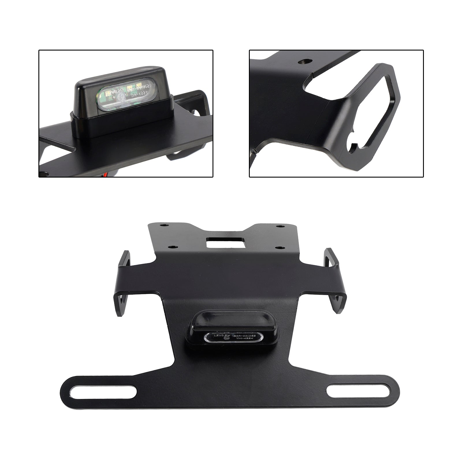 Supporto per la targa Supporto in lega di alluminio Kawasaki Z650RS 2022-2024