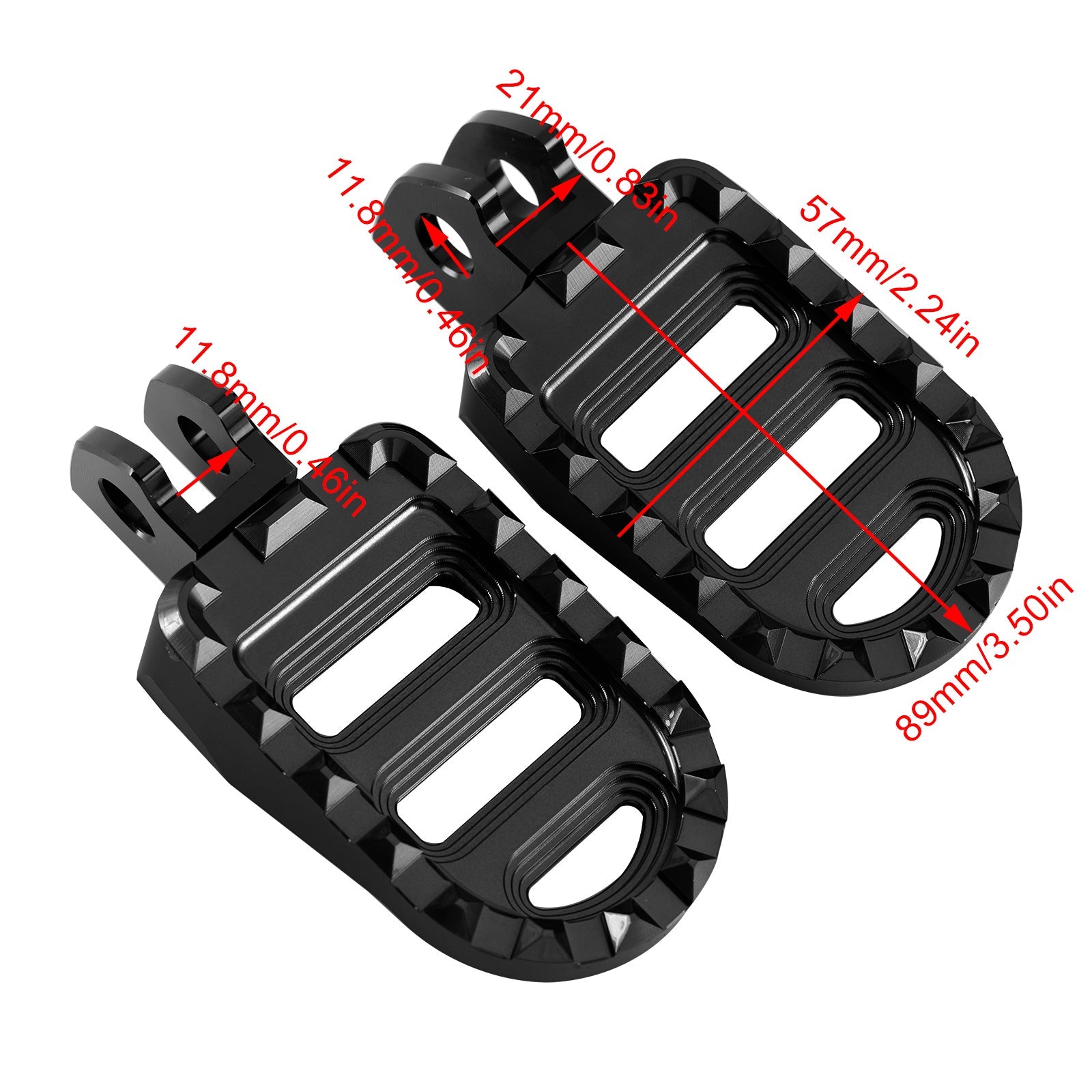 Front shotrests per Kawasaki Vulcan S 650 2016-2023/Vulcan S 650 Cafe 2018-2023