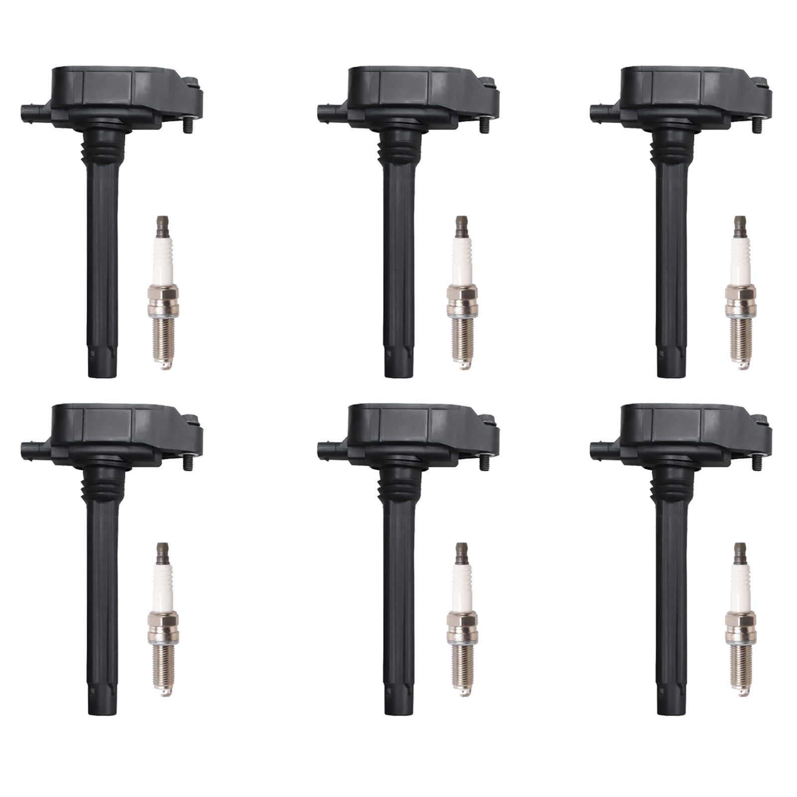 2018-2021 Jeep Wrangler 3.6L 6 stuks Bobine + UF807 Bougie 0221504038 68223569AB