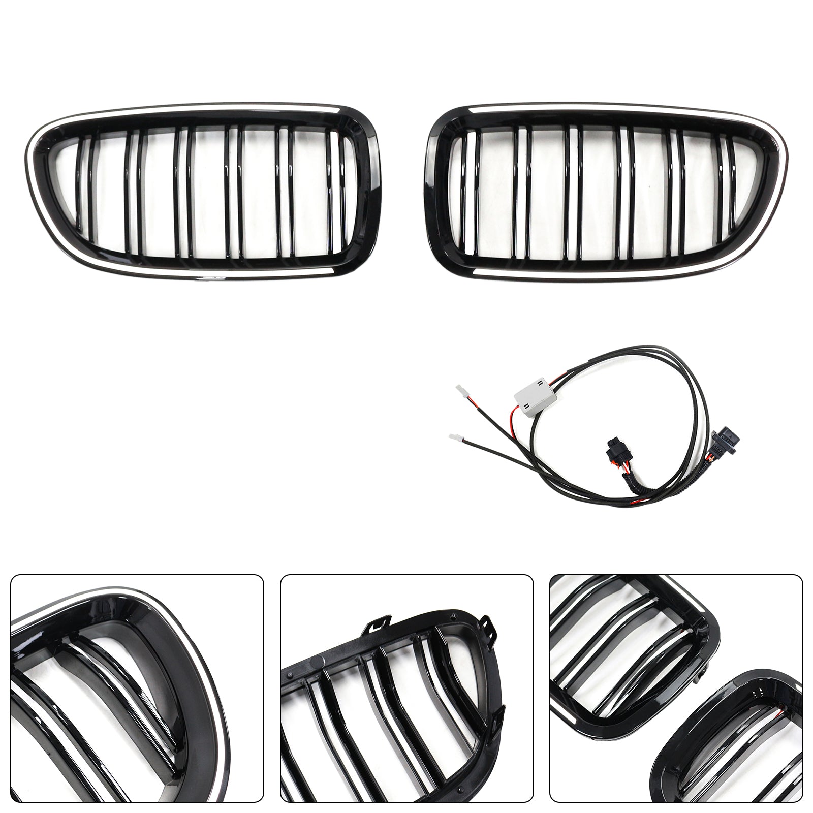 01.2009-10.2016 BMW 5 F10 Selekcija Chochocs v britju Shonl Rein Sheet 51137203203 51137203204