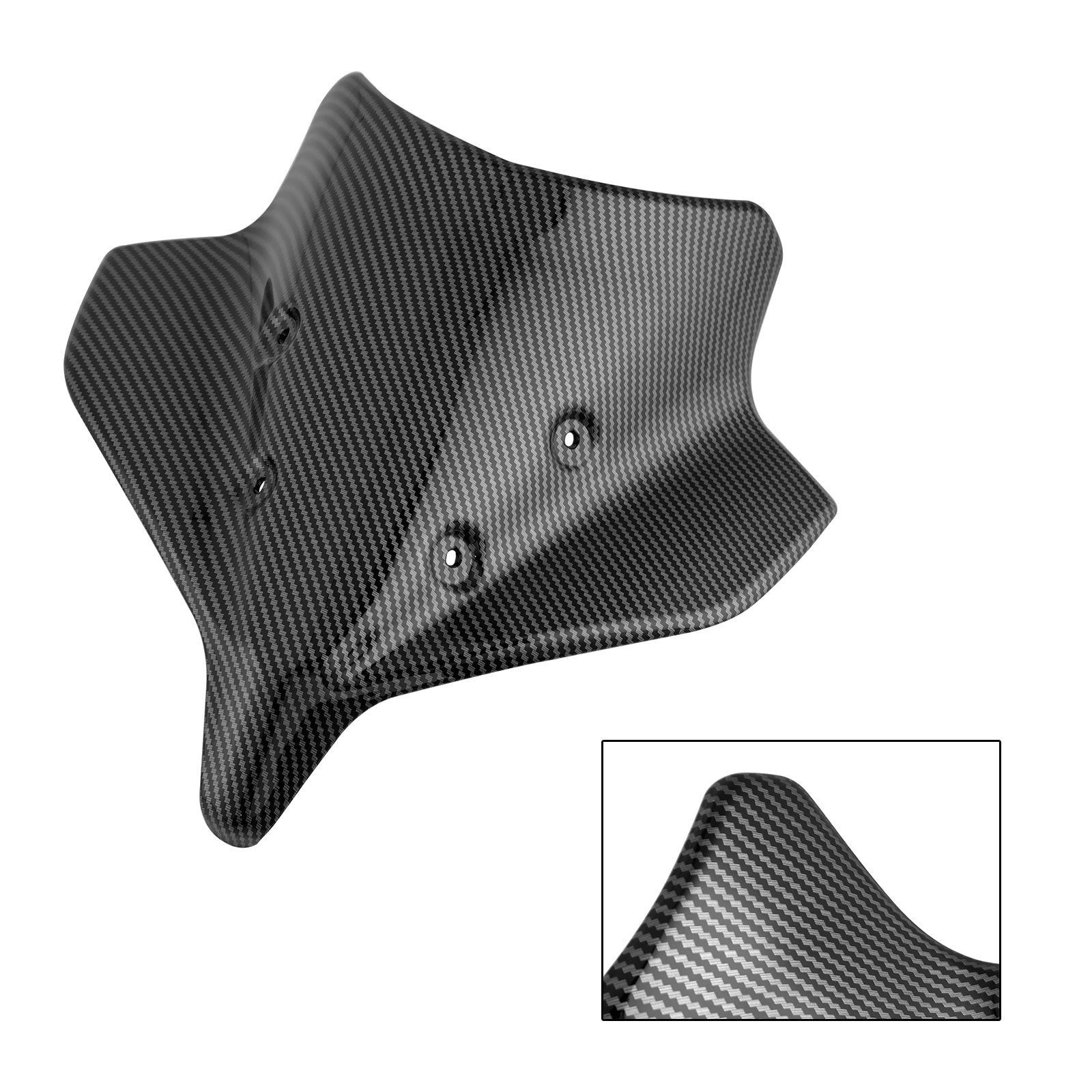 ABS-moottoripyörän tuulilasi Yamaha MT-10/MT-10 SP 2022-2024