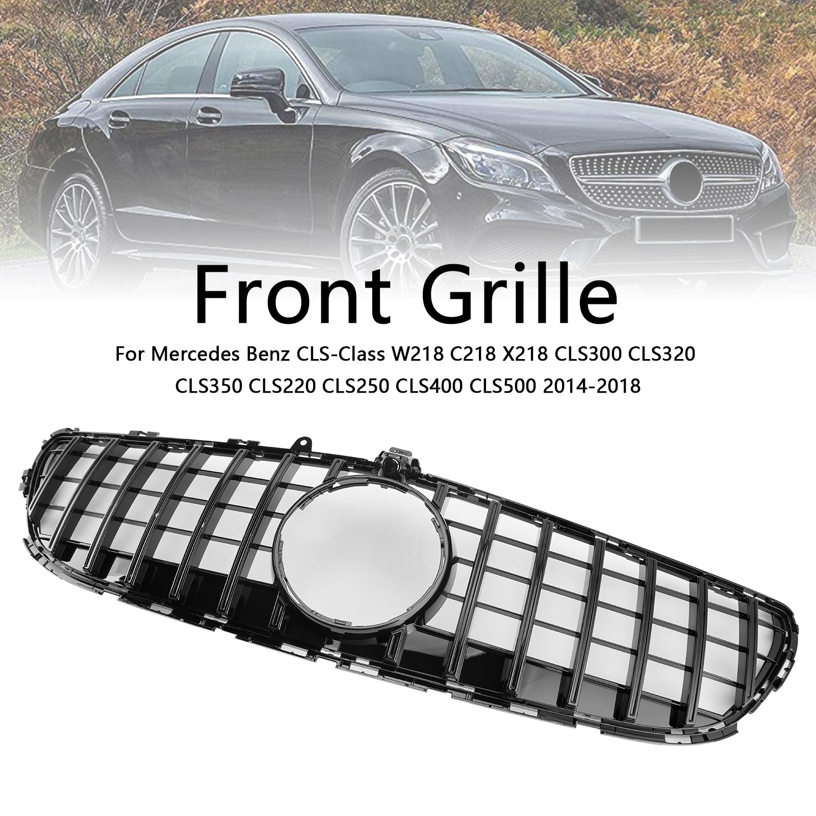 Mreža sprednjega odbijača Mercedes Benz razreda CLS W218 CLS350 2015–2018 A2186200291