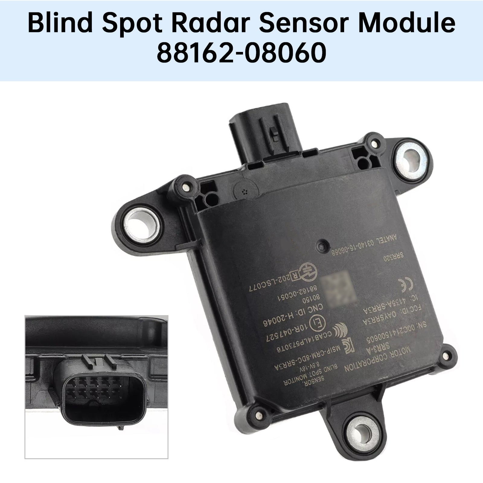 Sensor de vigilancia de punto ciego trasero 88162-08060 para Toyota Sienna 2021-2023