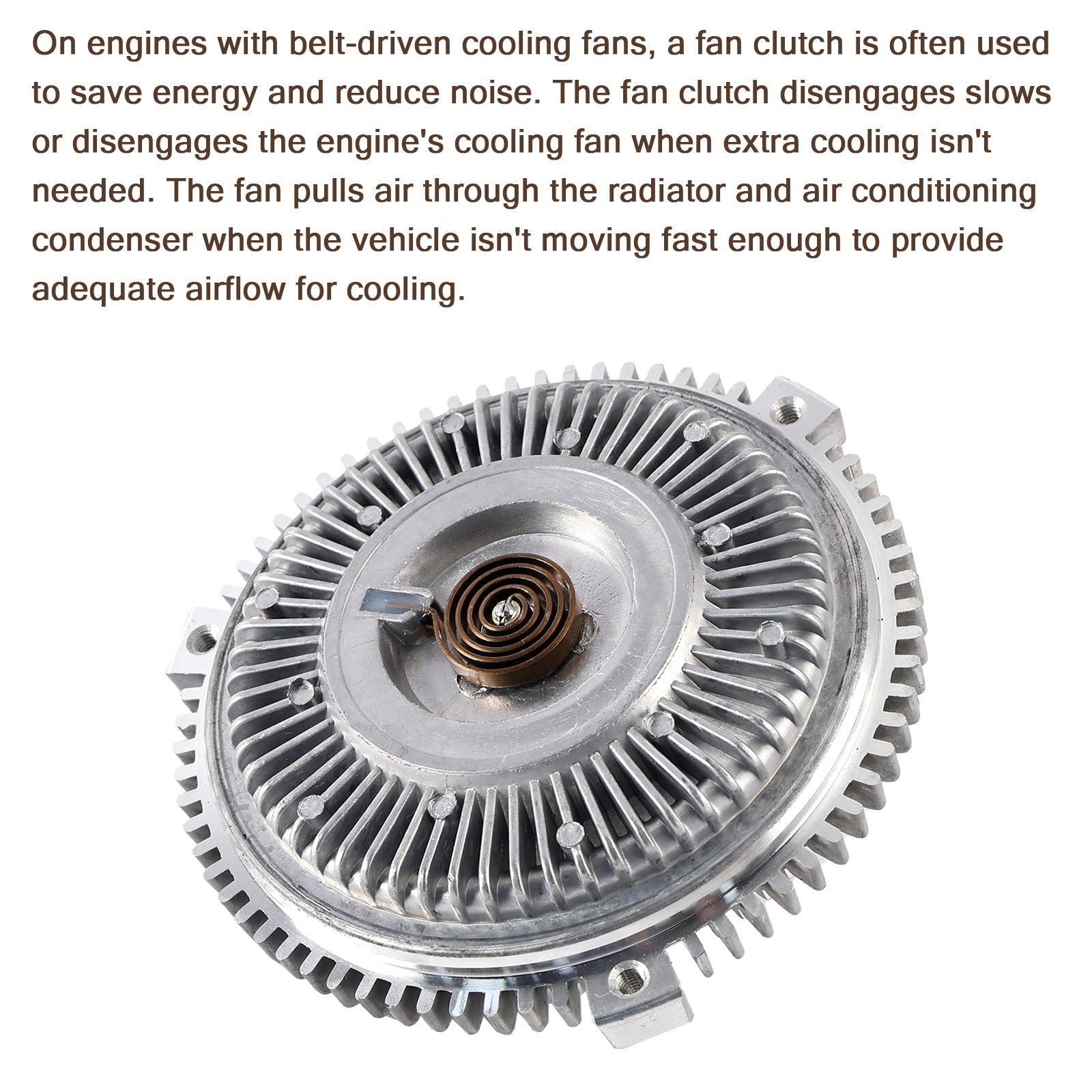 1997-2000 BMW Z3 E36 I6 2.8L Embrayage de ventilateur de refroidissement de radiateur à essence 11521719269 11521719046