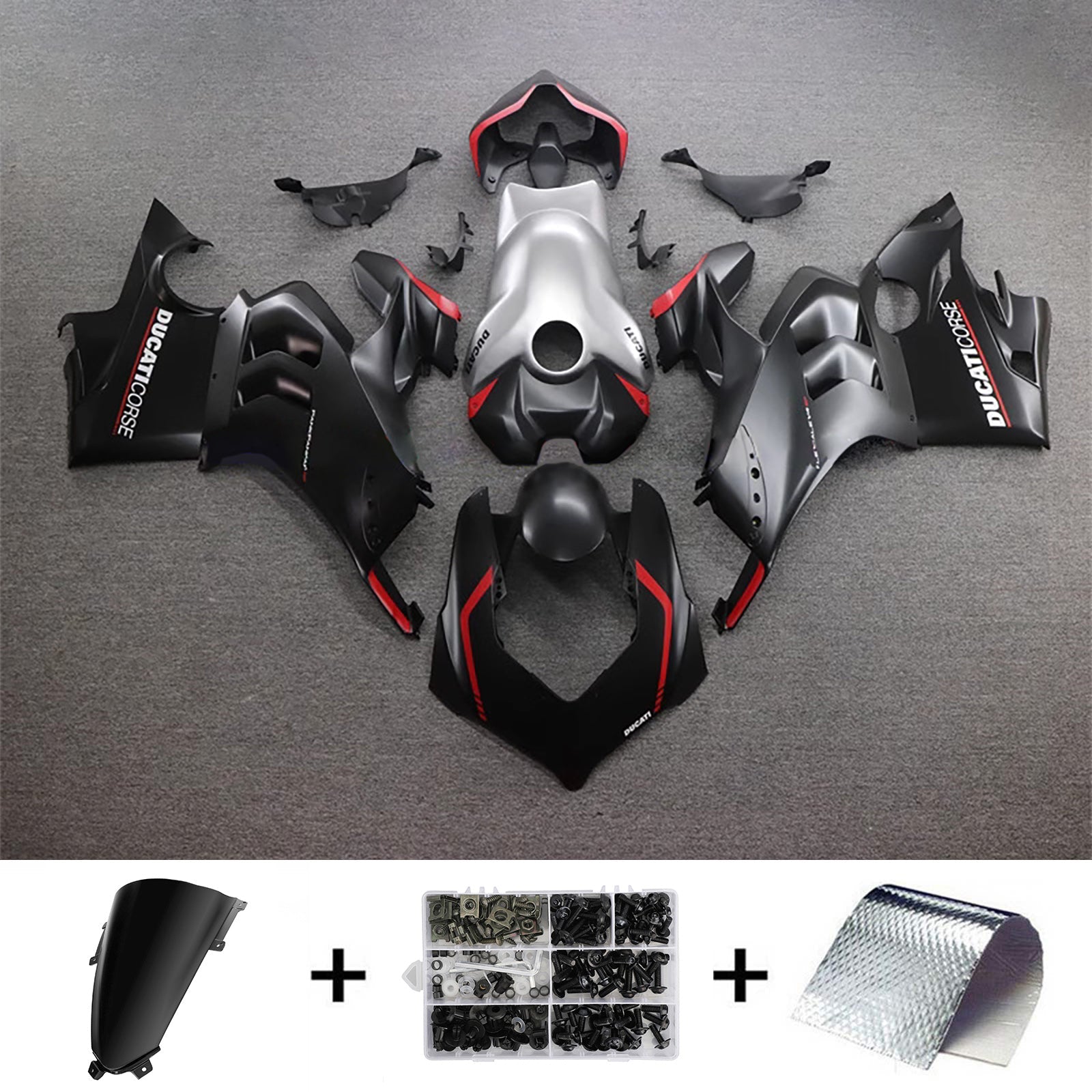 Kit de carenado de inyección para Ducati Panigale V4/V4S 2020-2021 2019-2022 V4SP/V4R