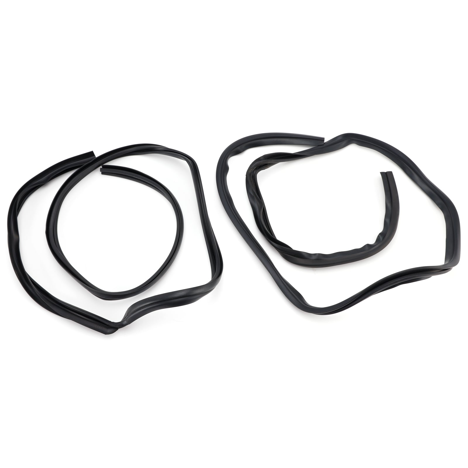Joint d'étanchéité latéral de toit avant (2 pièces) pour Toyota Corolla AE86 2 portes (1983-1987).