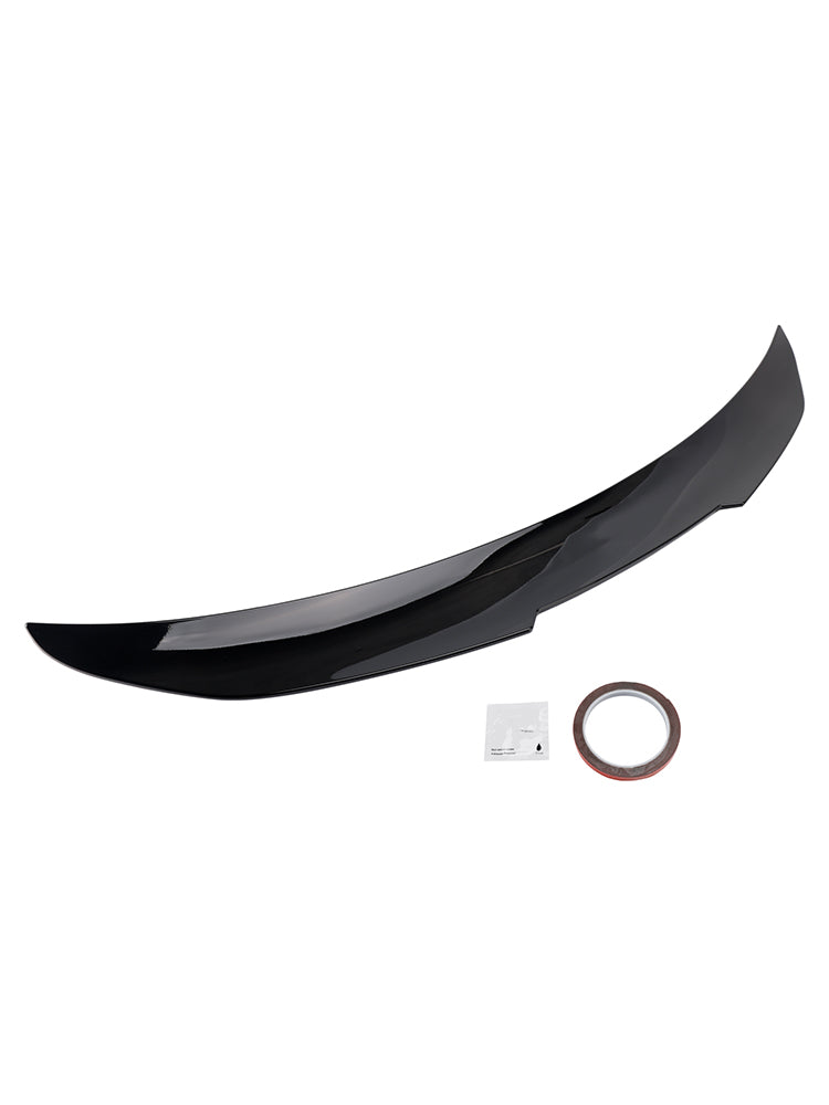Spoiler posteriore per bagagliaio in stile PSM nero lucido per BMW Serie 4 F36 Coupé a 4 porte (2014-2020)